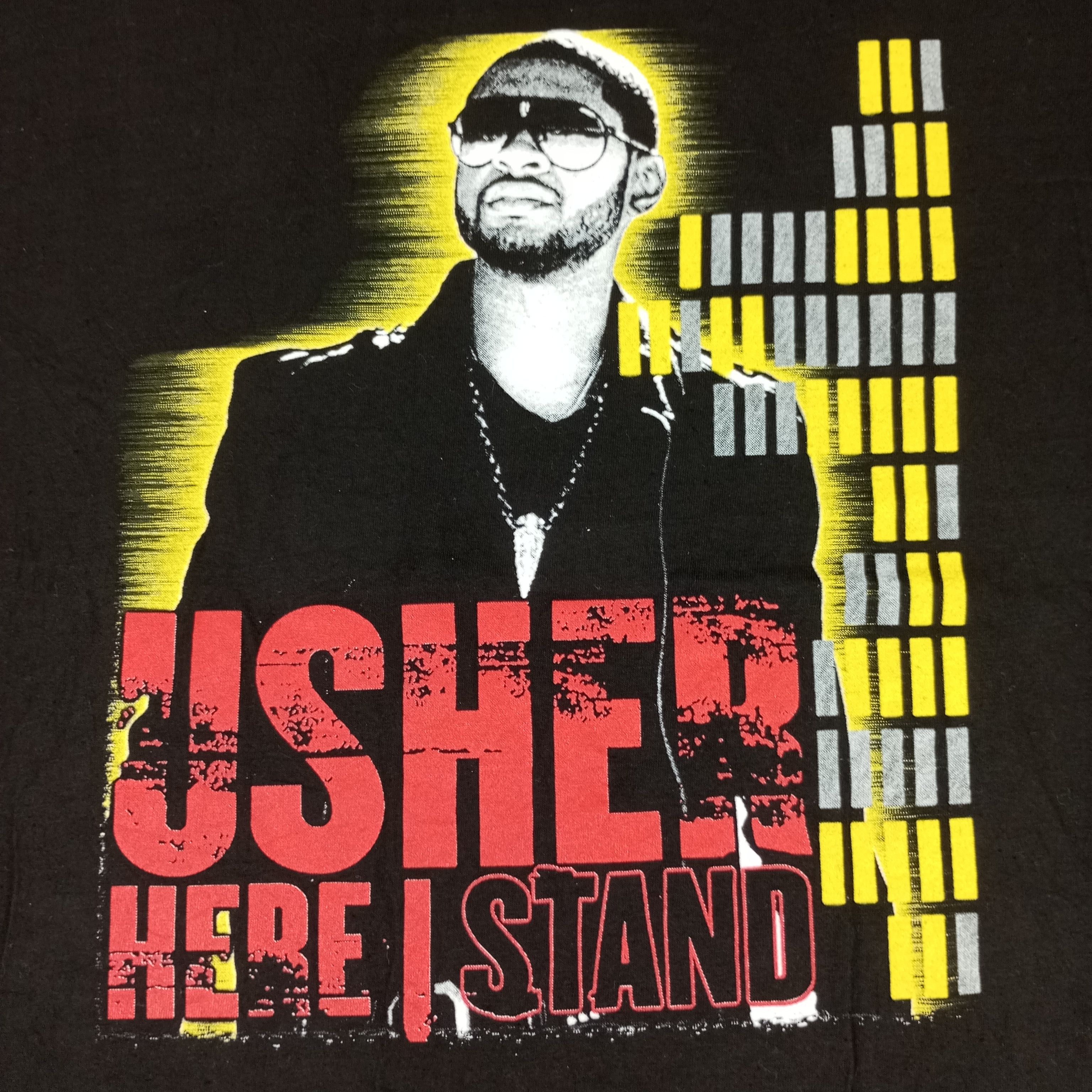 Rap Tees × Vintage Usher American Singer Songwriter And Dancer Phototees Style Size US XL / EU 56 / 4 - 2 Thumbnail