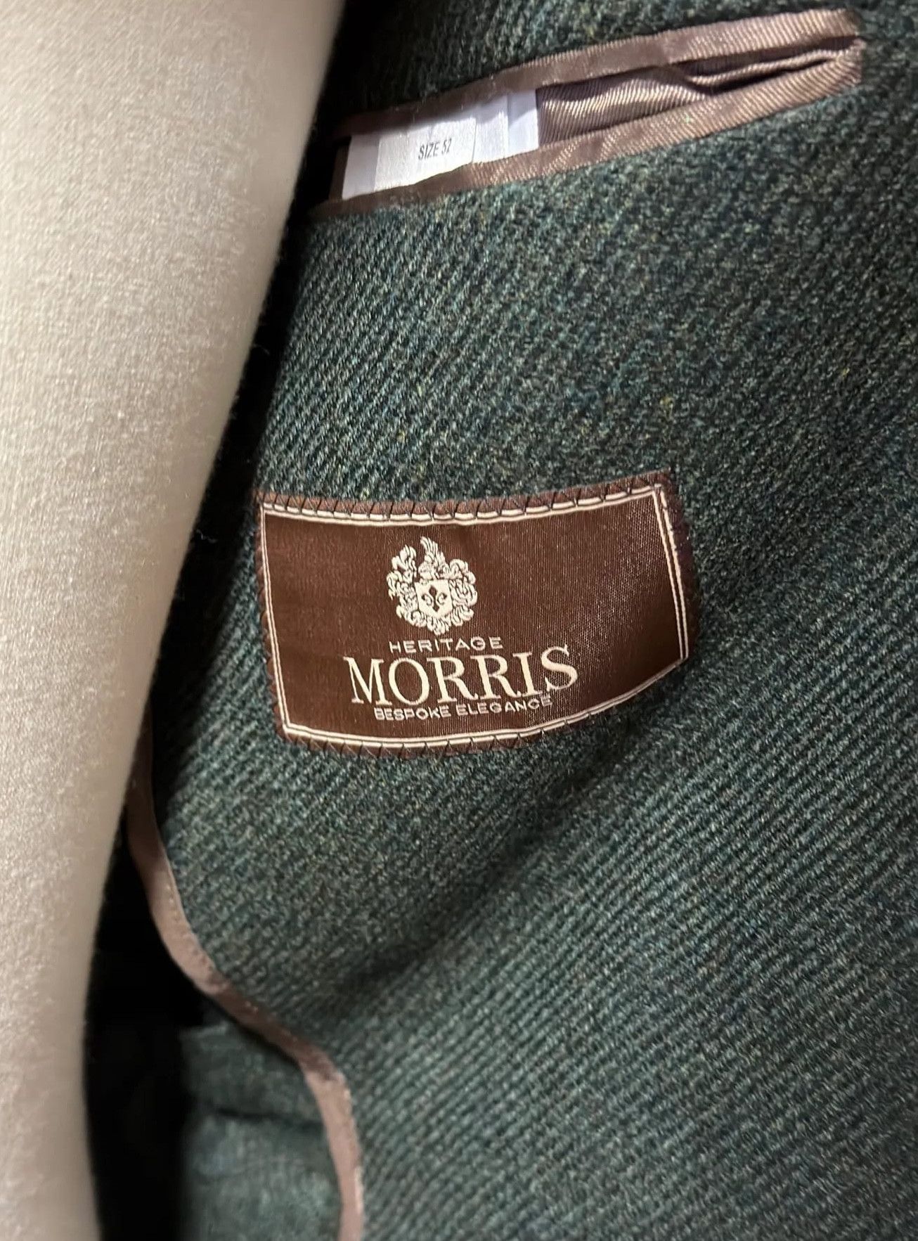 Morris Morris Heritage Blazer – Loro Piana Zelander Wool Size 50R - 8 Thumbnail