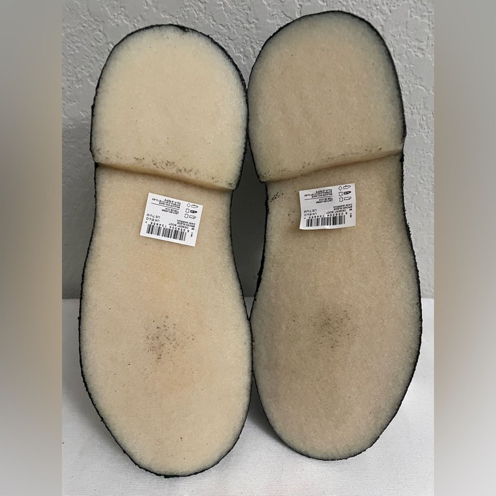 Clarks Clarks Men Desert Boot Bushacre 3 Chukka Brown Suede 7.5 Size US 7.5 / EU 40-41 - 5 Thumbnail