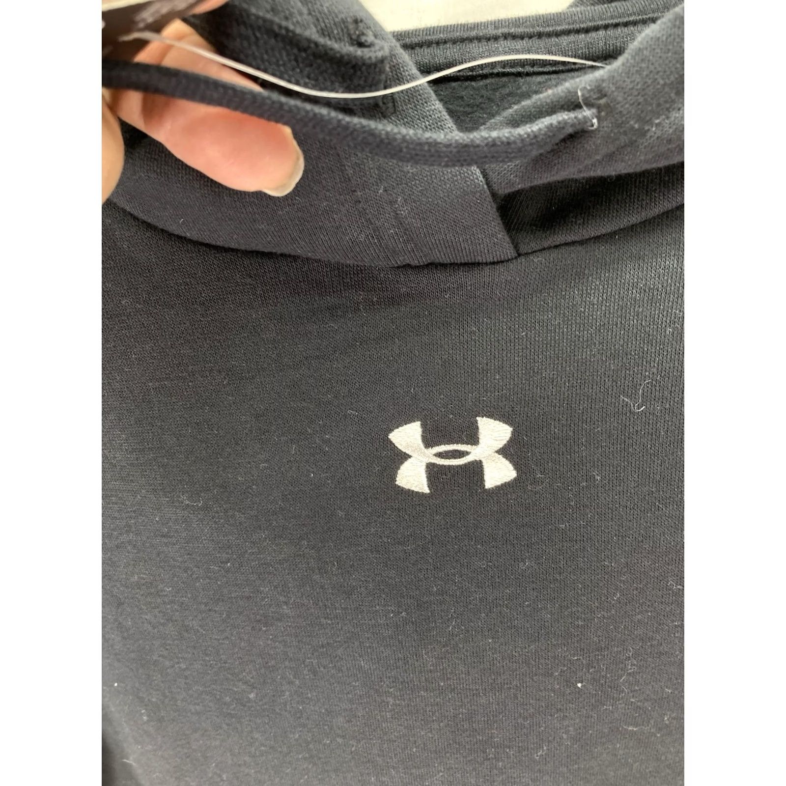 Under Armour Under Armour Rival Hoodie Sweatshirt Women Size S Black Pullover Fleece NWT Size S / US 4 / IT 40 - 6 Thumbnail