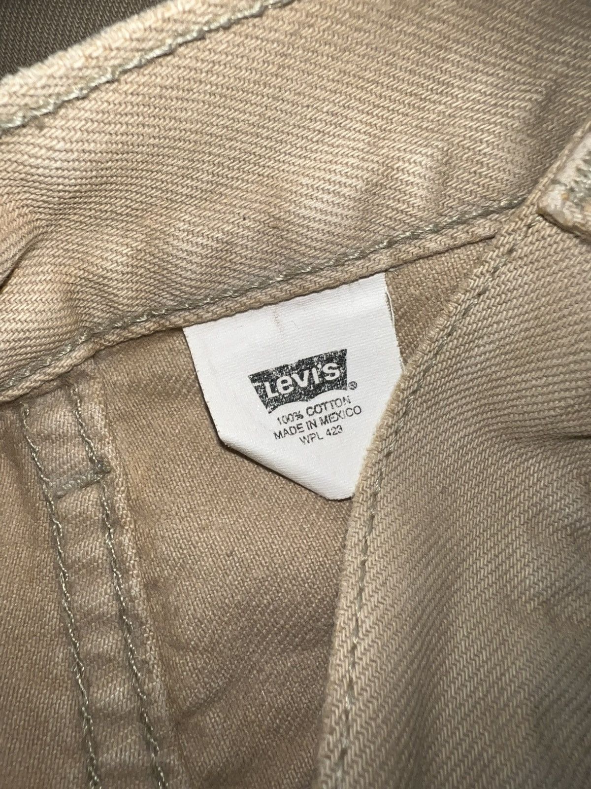 Levi's No Maintenance Vintage 1990s Bleach Splattered Levis Size US 36 / EU 52 - 4 Thumbnail