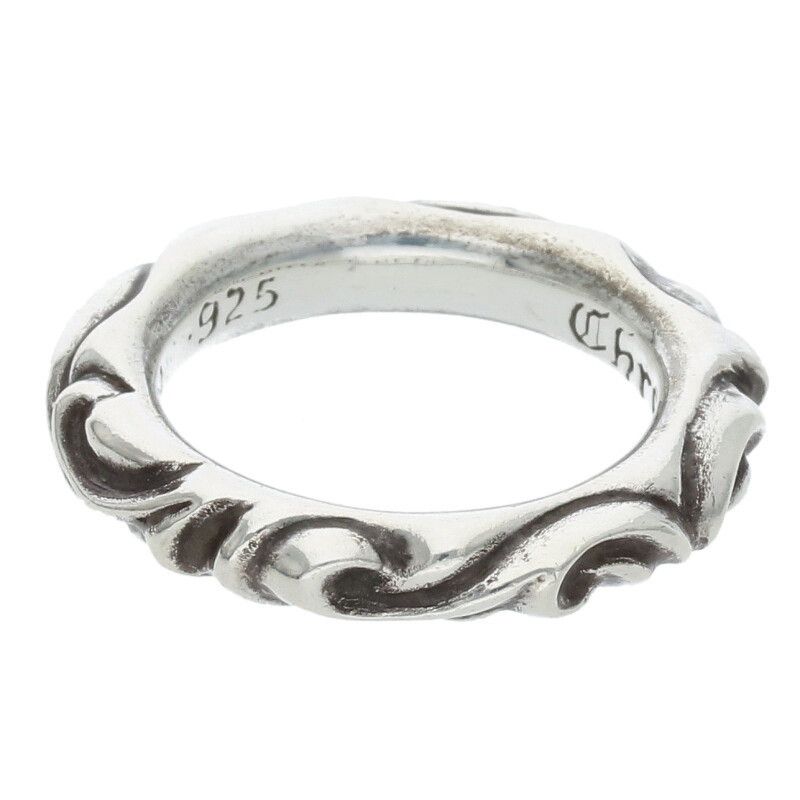 Chrome Hearts CHROME HEARTS SCROLL BAND RING silver Size ONE SIZE - 2 Thumbnail