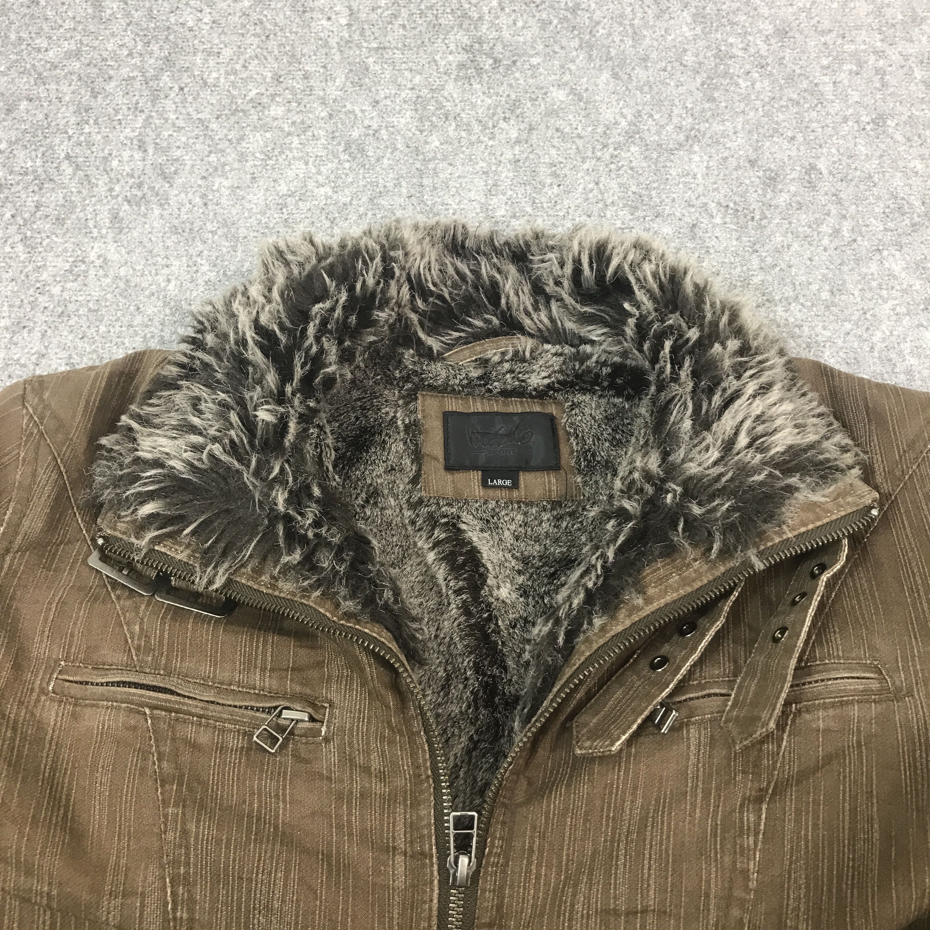 Mossimo MOSSIMO JAPANESE BRAND STYLE FUR JACKET Size US L / EU 52-54 / 3 - 7 Thumbnail