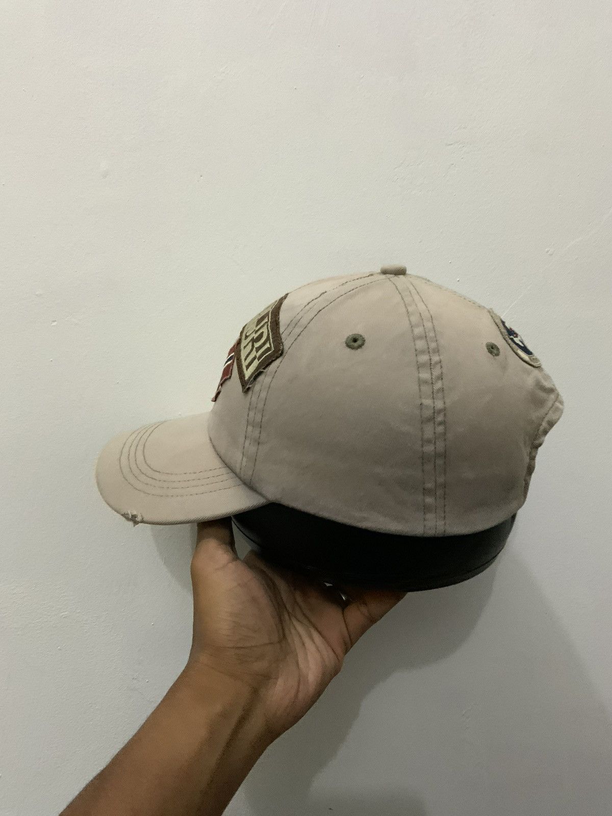 Napapijri Napapijri Distressed Hat Size ONE SIZE - 2 Thumbnail