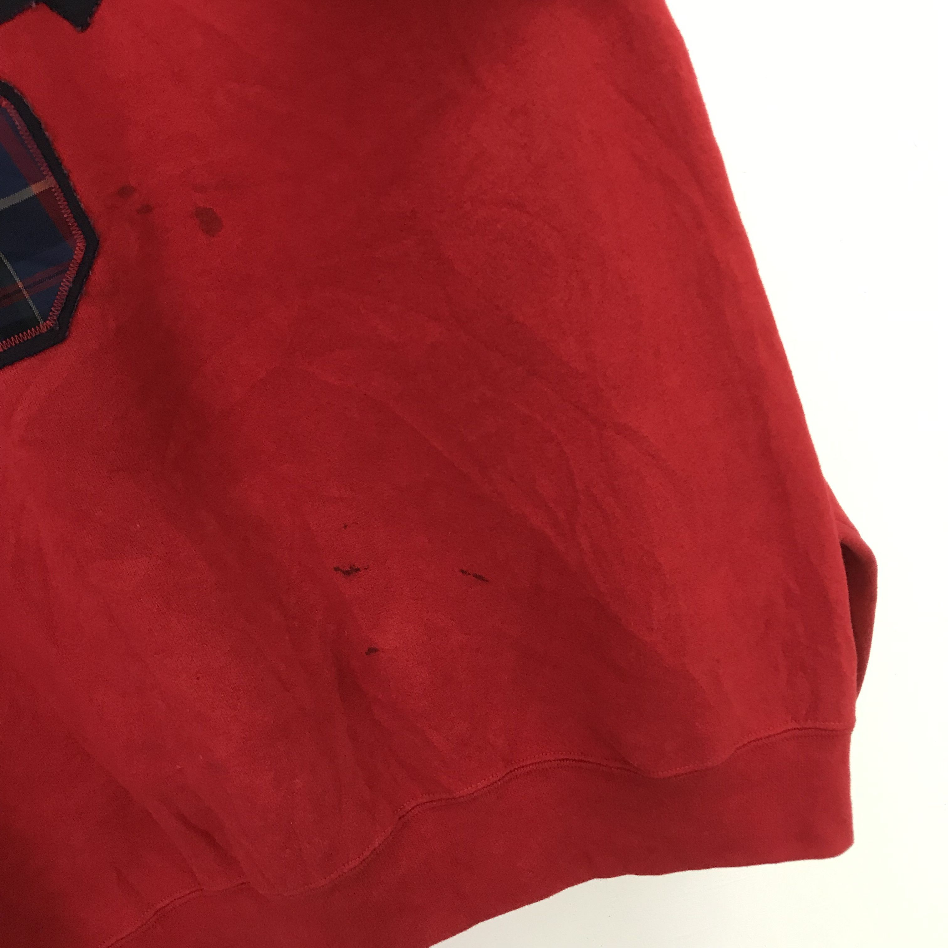 Vintage vintage red sweatshirt - 517 Size US XXL / EU 58 / 5 - 10 Thumbnail