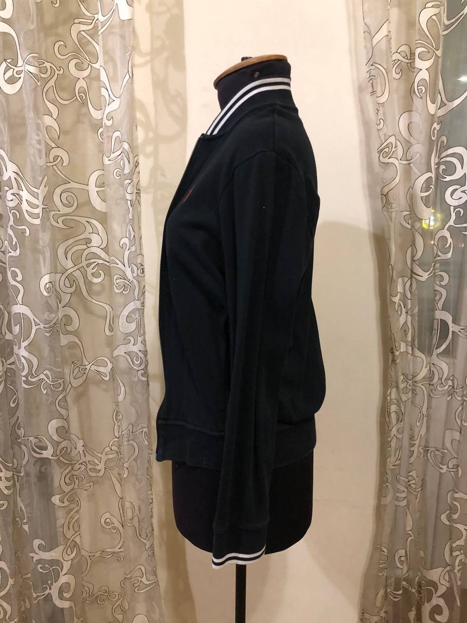 Polo Ralph Lauren Polo Ralph Lauren Full Zip Cotton Track Jacket Black Size S / US 4 / IT 40 - 12 Thumbnail