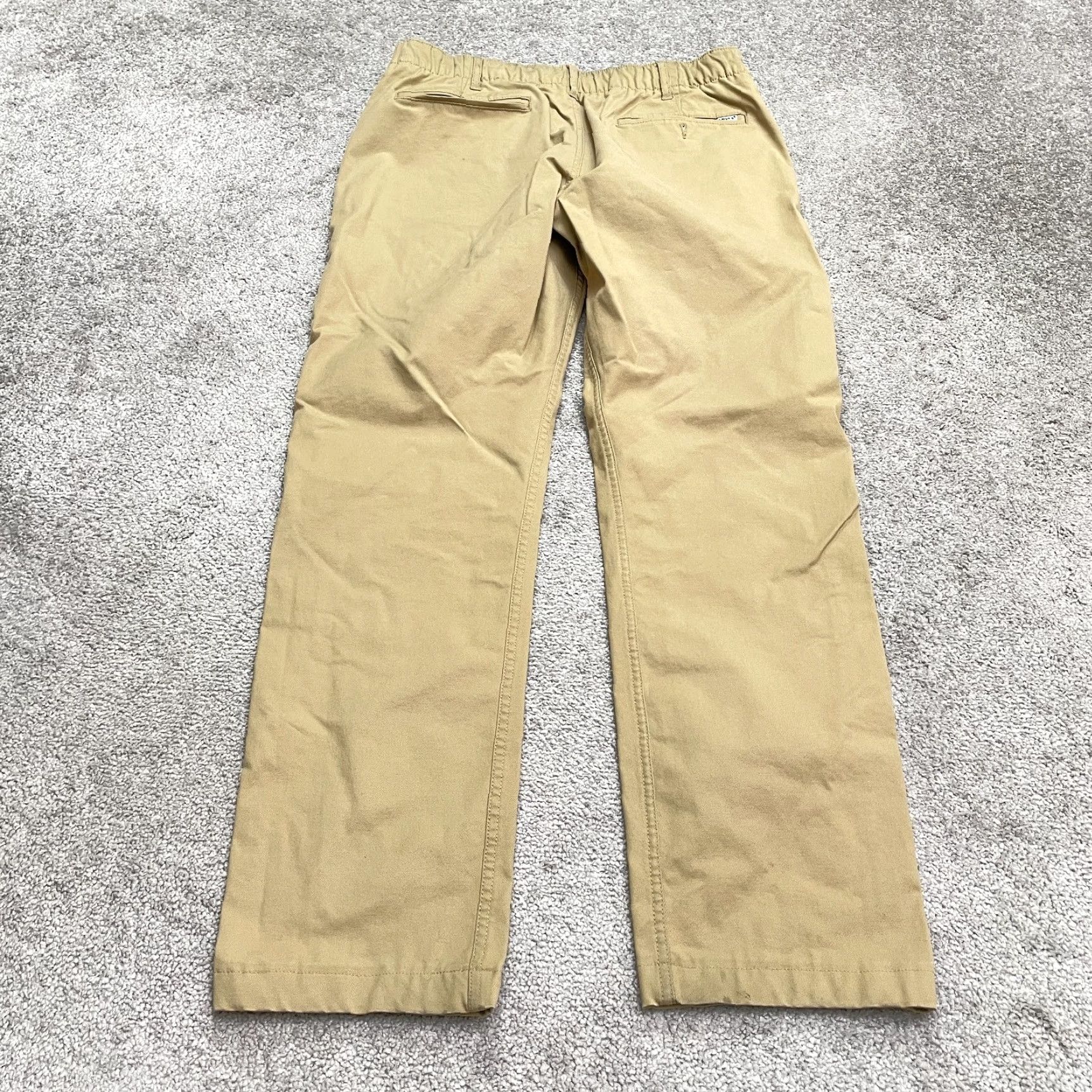 Levi's Levi's Pants Mens 32x28.5 Brown Straight Leg Flat Front Workwear Size US 32 / EU 48 - 2 Thumbnail