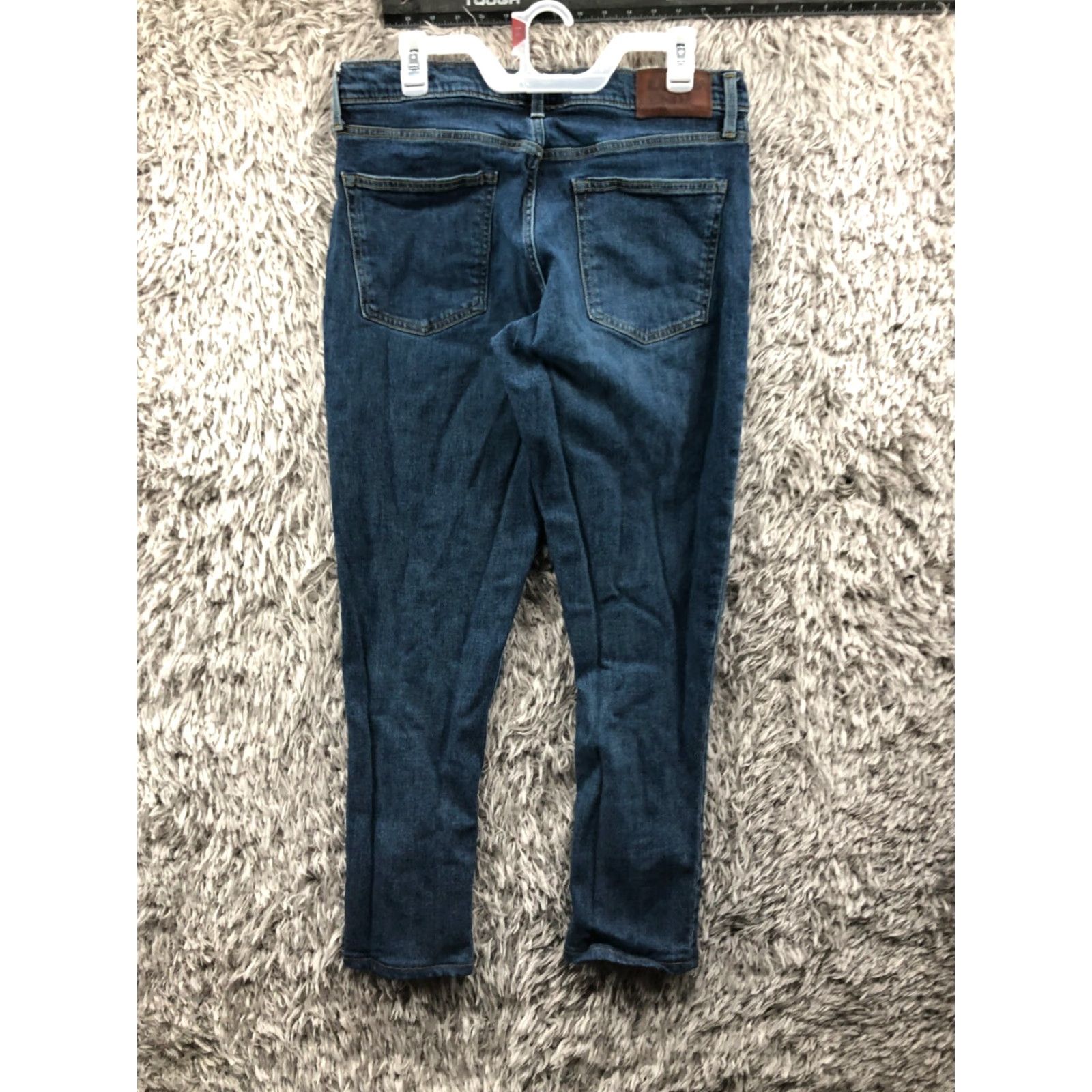 Lands' End Lands' End Jeans Square Rigger Lands' End 33 Mens Regular Denim Dark Blue 5-Pocket Straight" Size US 33 - 5 Thumbnail