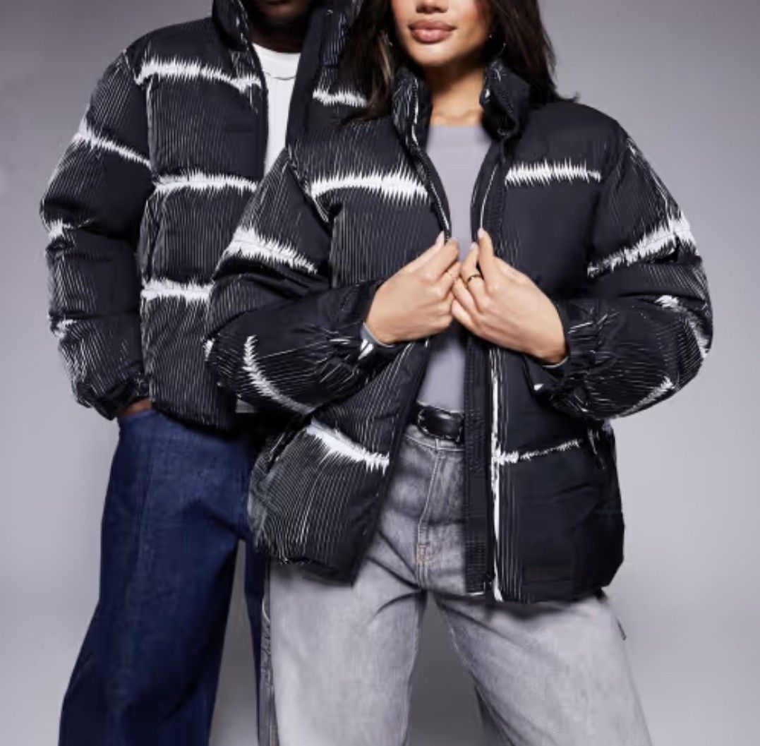 Sixth June Paris Pleated Two Tone Puffer Jacket - UNISEX Size US M / EU 48-50 / 2 - 4 Thumbnail