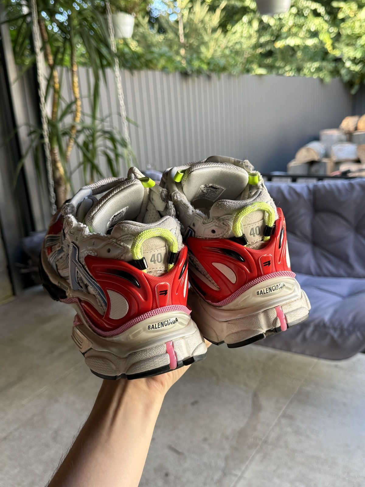 Balenciaga Balenciaga Runner Multicolour Size US 7 / EU 40 - 14 Thumbnail