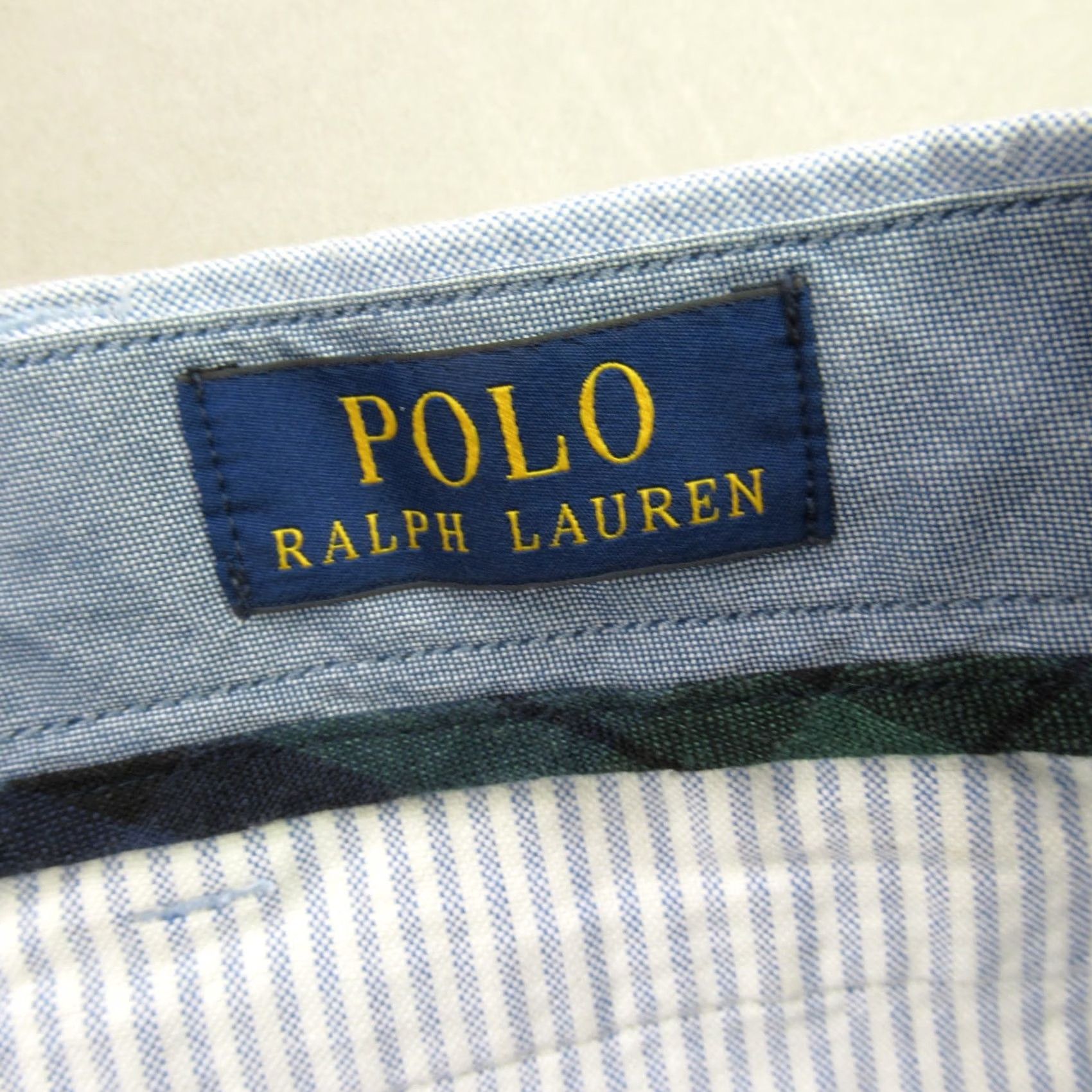Polo Ralph Lauren Polo Ralph Lauren Pants Mens 33/32 Chino Pockets Straight Fit Blue Casual Size US XS / EU 42 / 0 - 3 Thumbnail