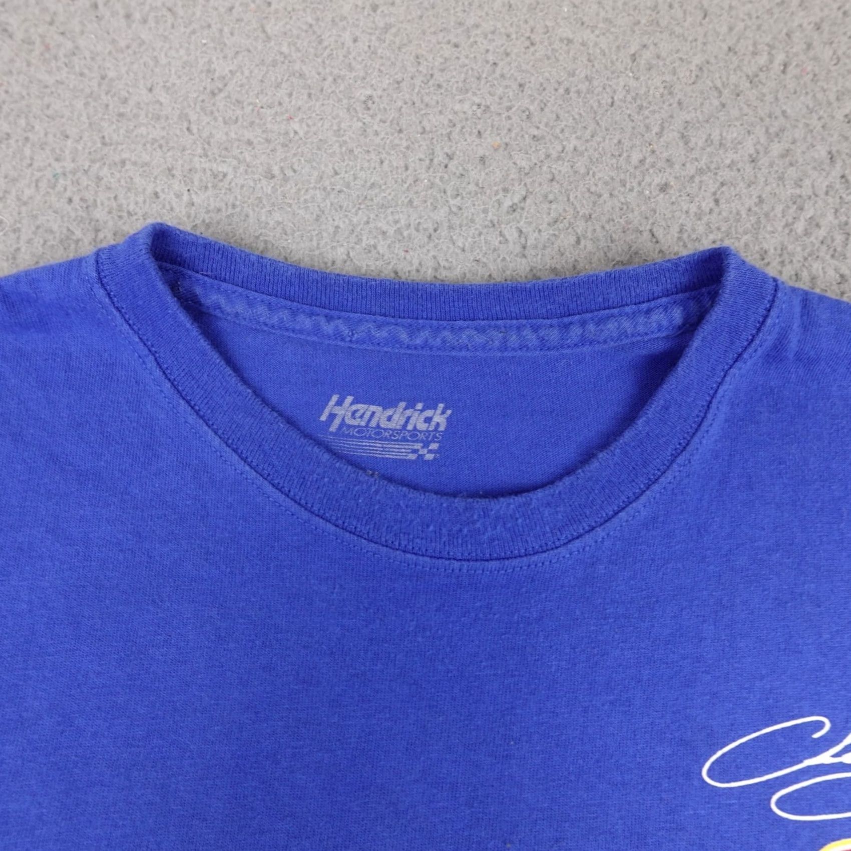 Vintage Hendricks Motor Sports NASCAR Chase Elliot #9 2018 Cup Series Shirt Mens XL Blue Size US XL / EU 56 / 4 - 6 Thumbnail
