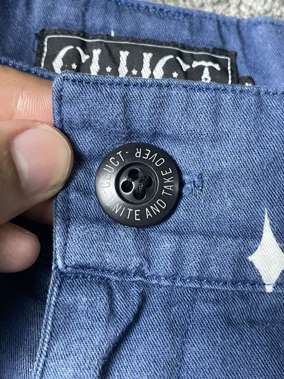 Japanese Brand × Vintage CLUCT UNCHAINED Brand Casual Shorts (91) Size US 34 / EU 50 - 7 Thumbnail