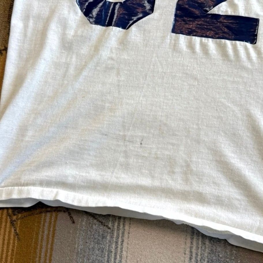 Russell Athletic VINTAGE 70s Russell Athletic Football Shirt White Size S Made In USA Mens Size US S / EU 44-46 / 1 - 7 Thumbnail