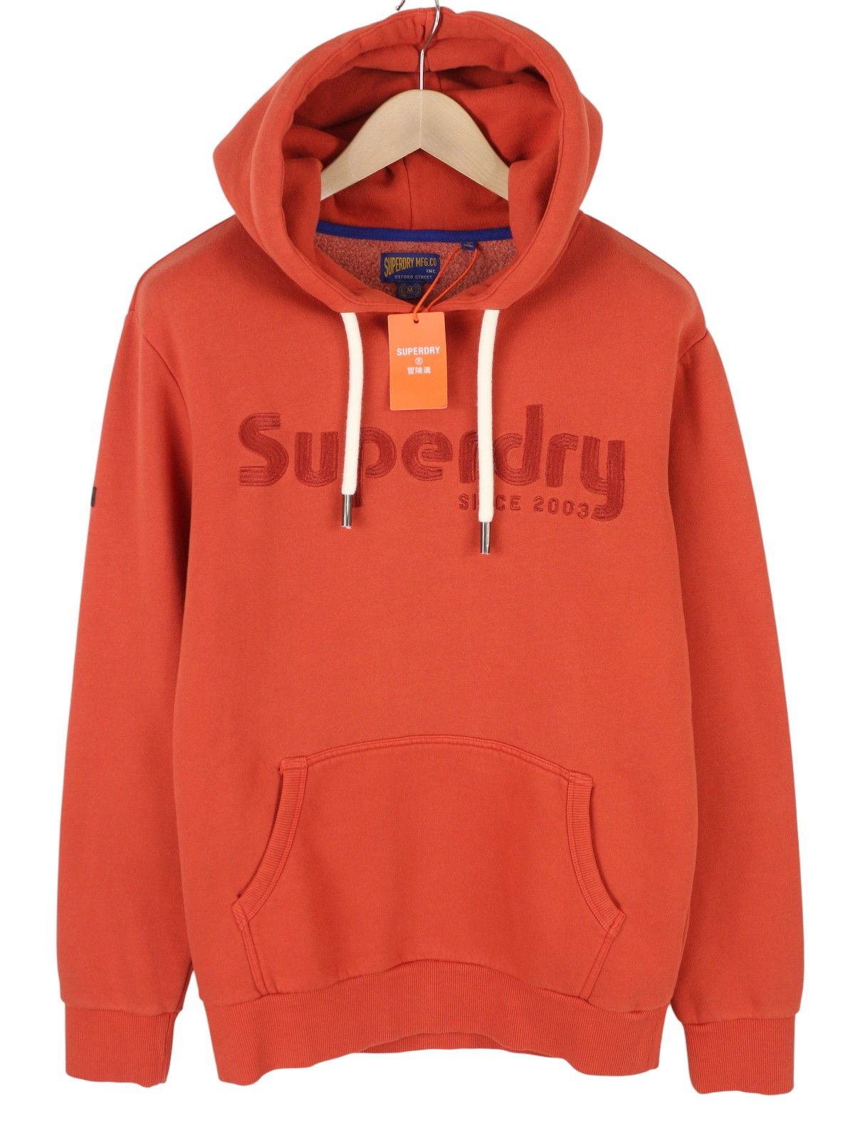 Superdry TERRAIN LOGO M Red Kangaroo Hoodie 87131 Size US M / EU 48-50 / 2 - 1 Thumbnail