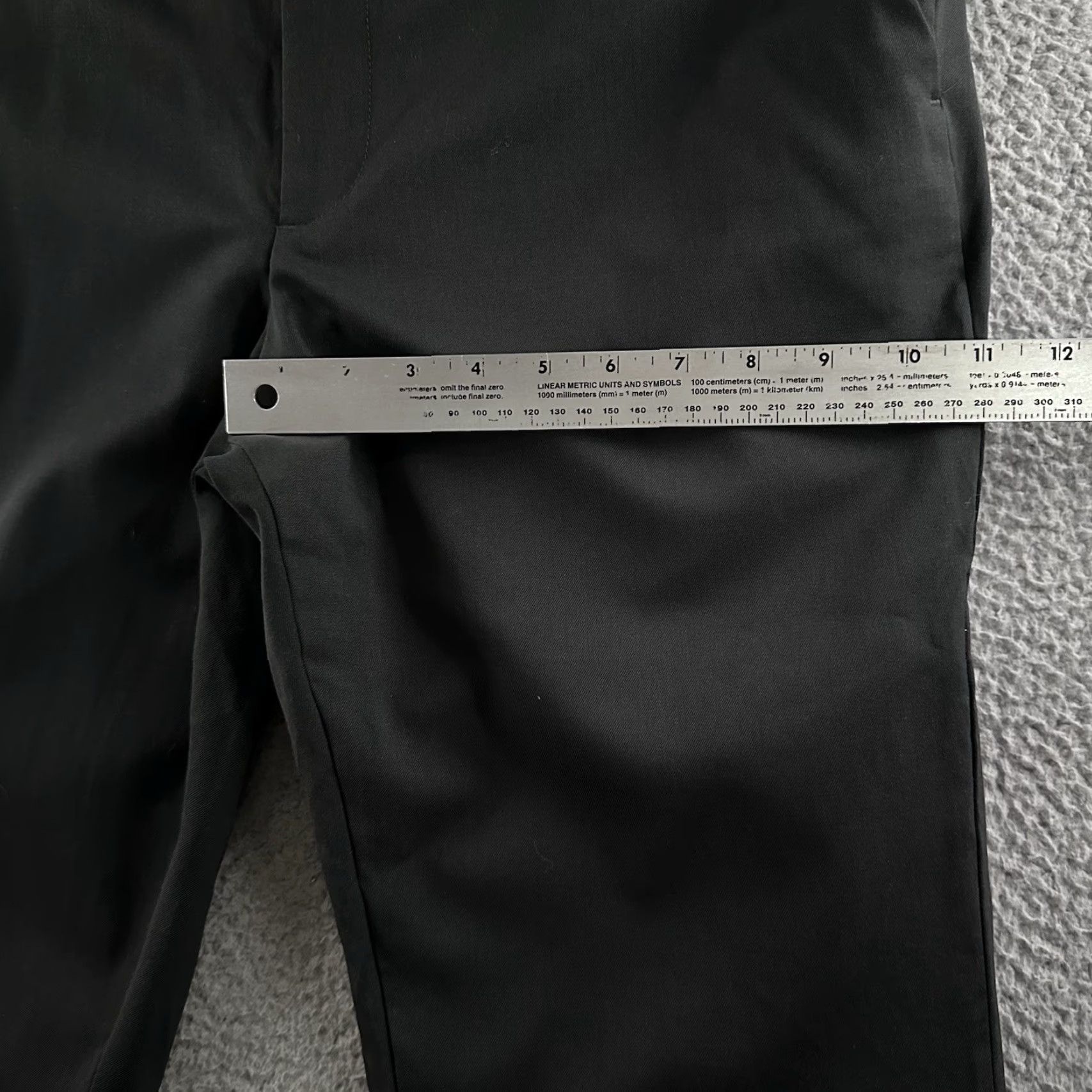 Everlane Everlane Dress Pants Mens Gray 38x34 Wool Blend Straight Front Size US 38 / EU 54 - 7 Thumbnail