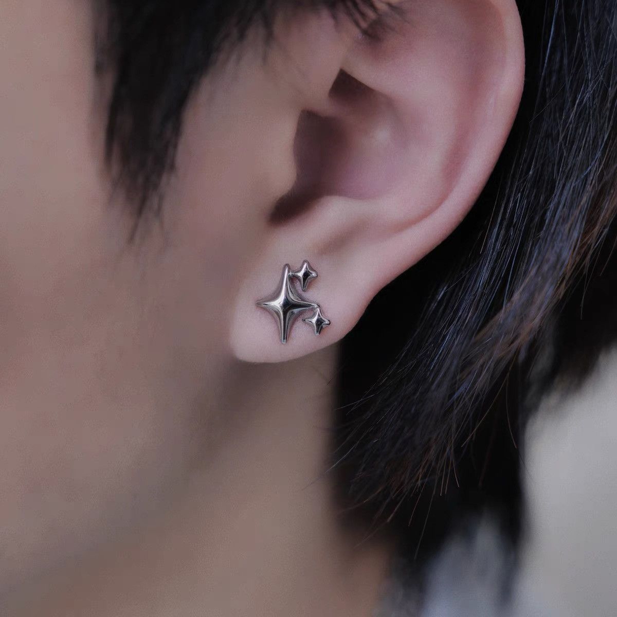 Japanese Brand × Jewelry Retro punk earrings Size ONE SIZE - 3 Thumbnail