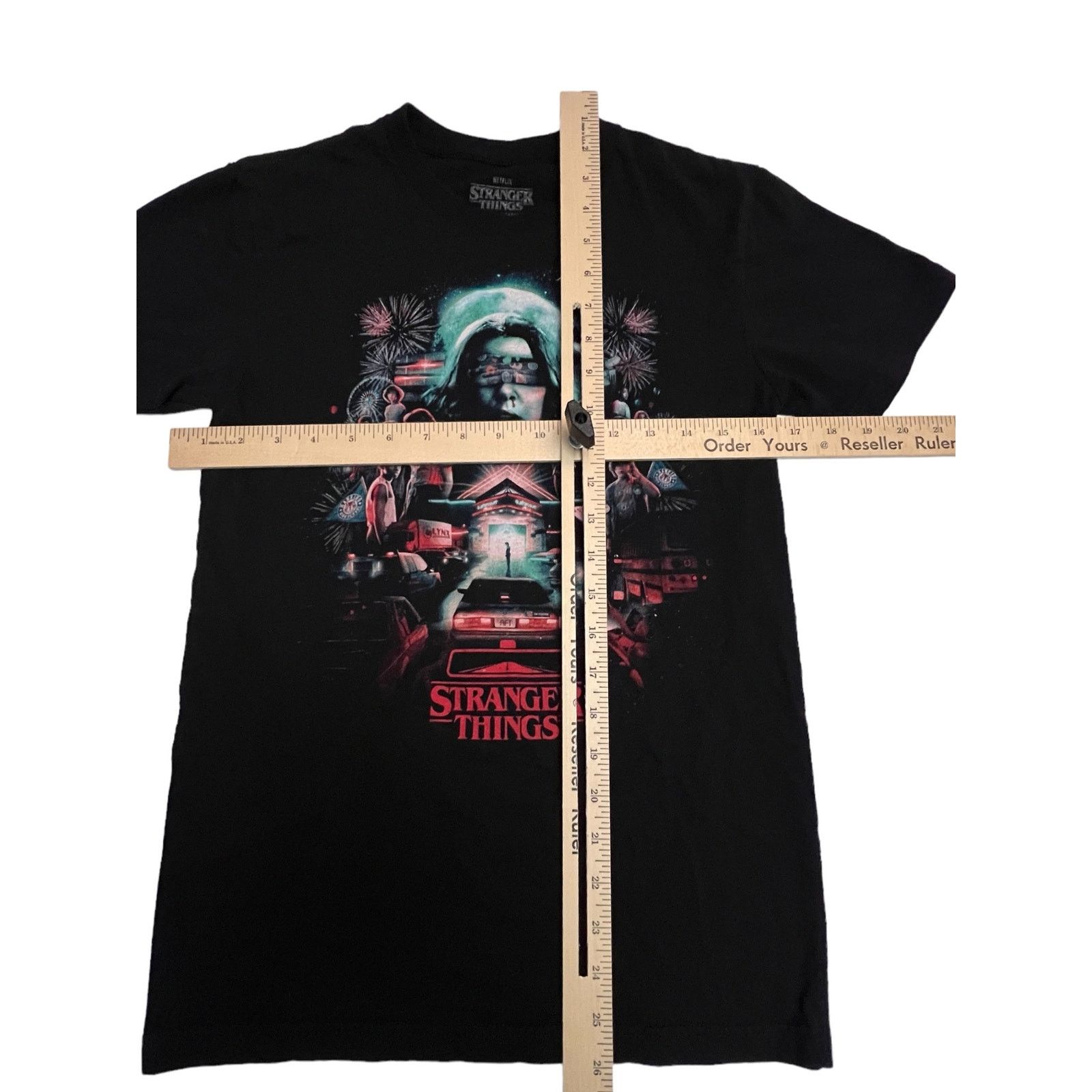 Other Stranger Things Drive Into Experience T-Shirt Netflix Promo Size US XS / EU 42 / 0 - 6 Thumbnail