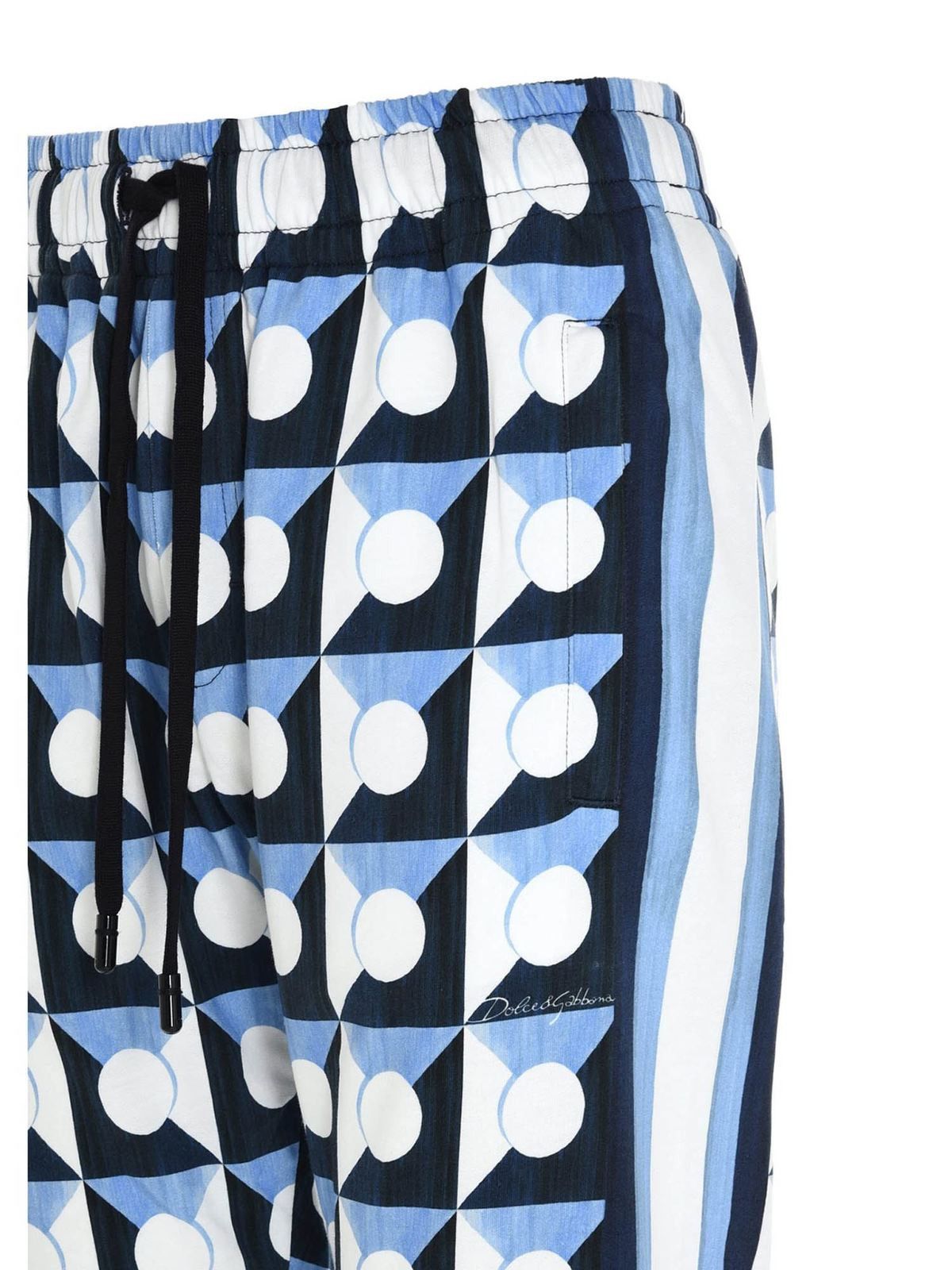 Dolce & Gabbana o1y0125 Jogger & Sweatpant in Multicolor Size US 30 / EU 46 - 3 Thumbnail