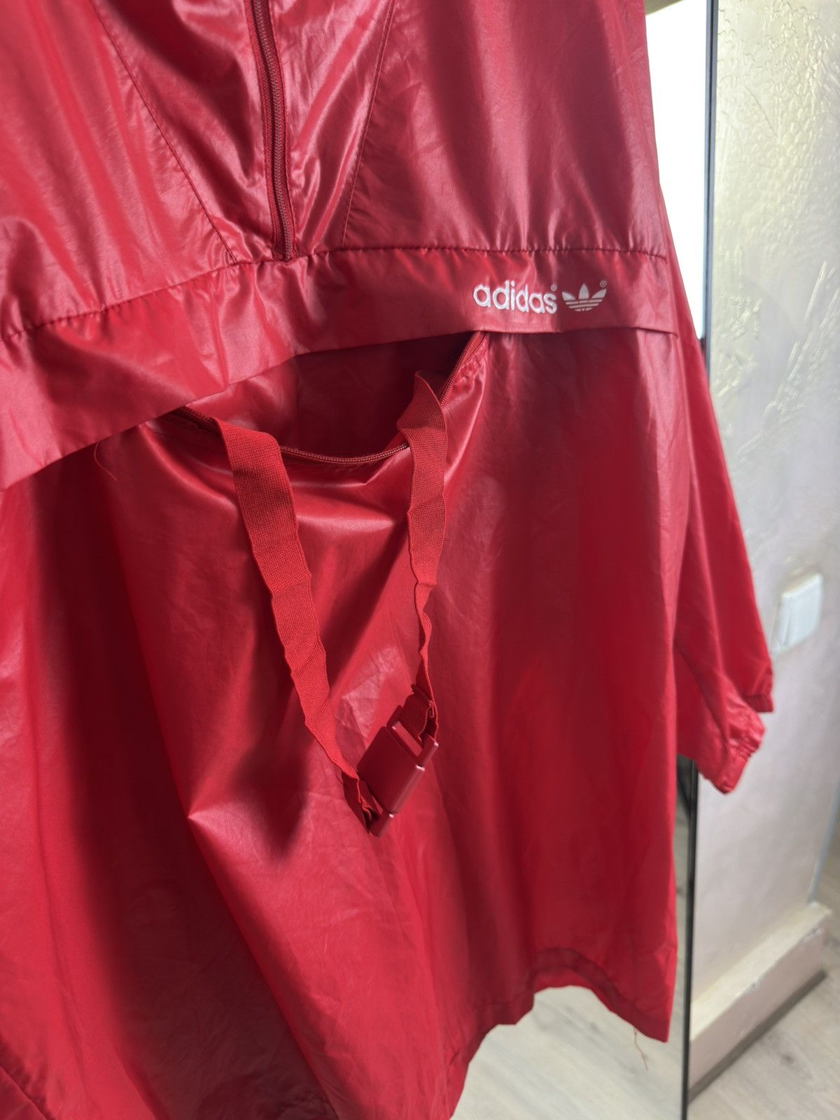 Adidas Vintage Adidas Packable Anorak Convertible Fanny Pack Shell Size US S / EU 44-46 / 1 - 8 Thumbnail
