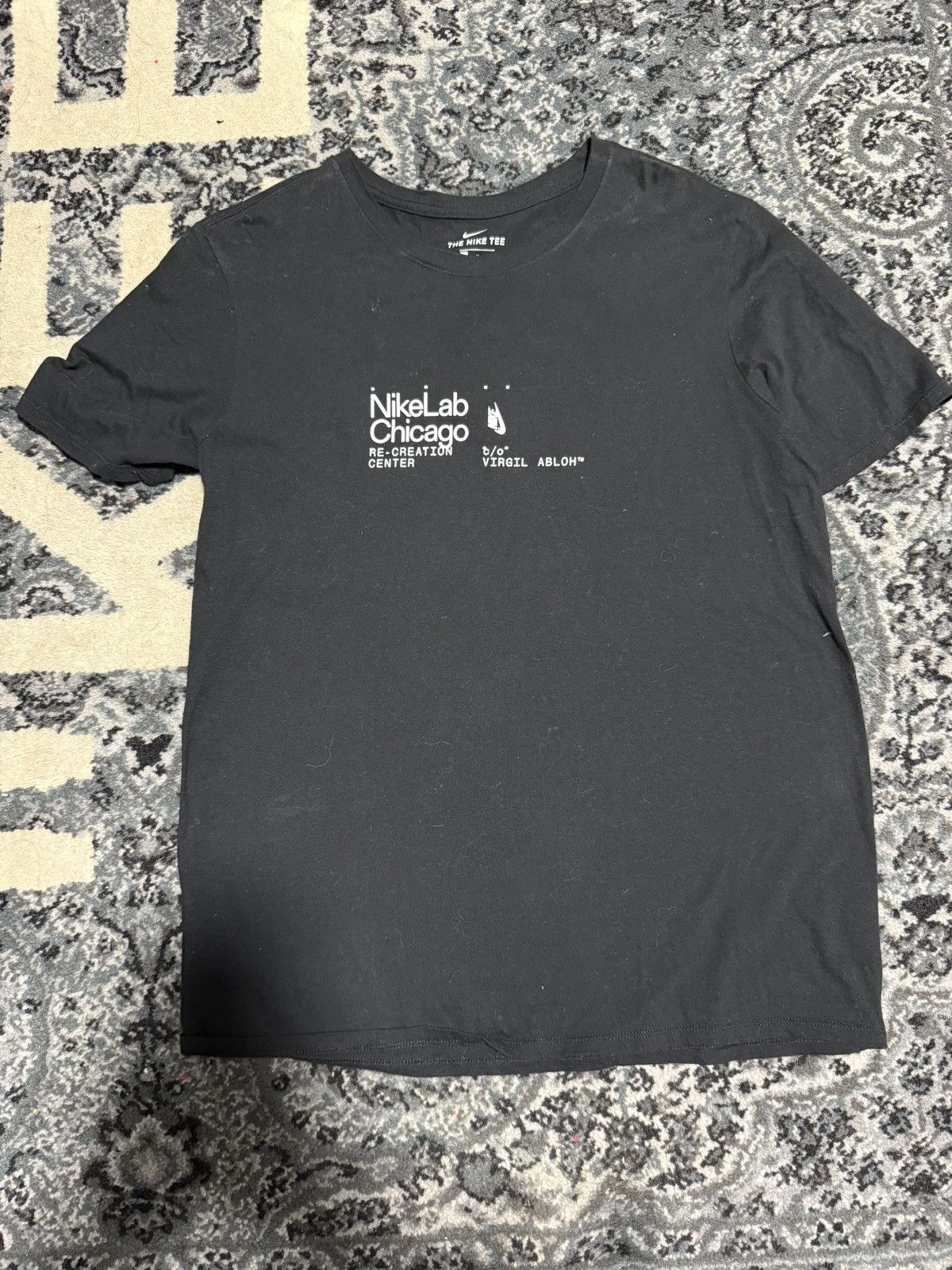 Nikelab Virgil Abloh Off White Chicago To The World T-Shirt