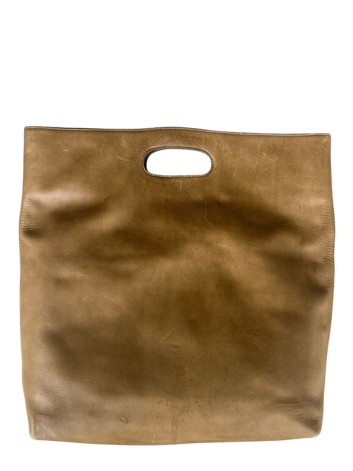 United Arrows Vintage United Arrows Japan Patina Leather Bag Size ONE SIZE - 6 Thumbnail