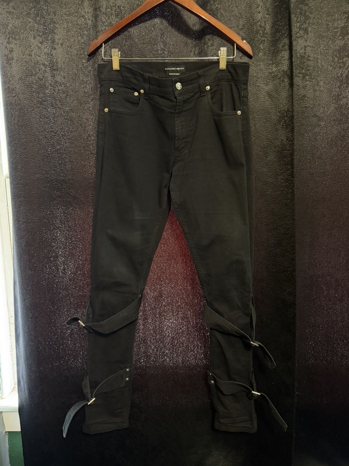Buckle Harness Jeans