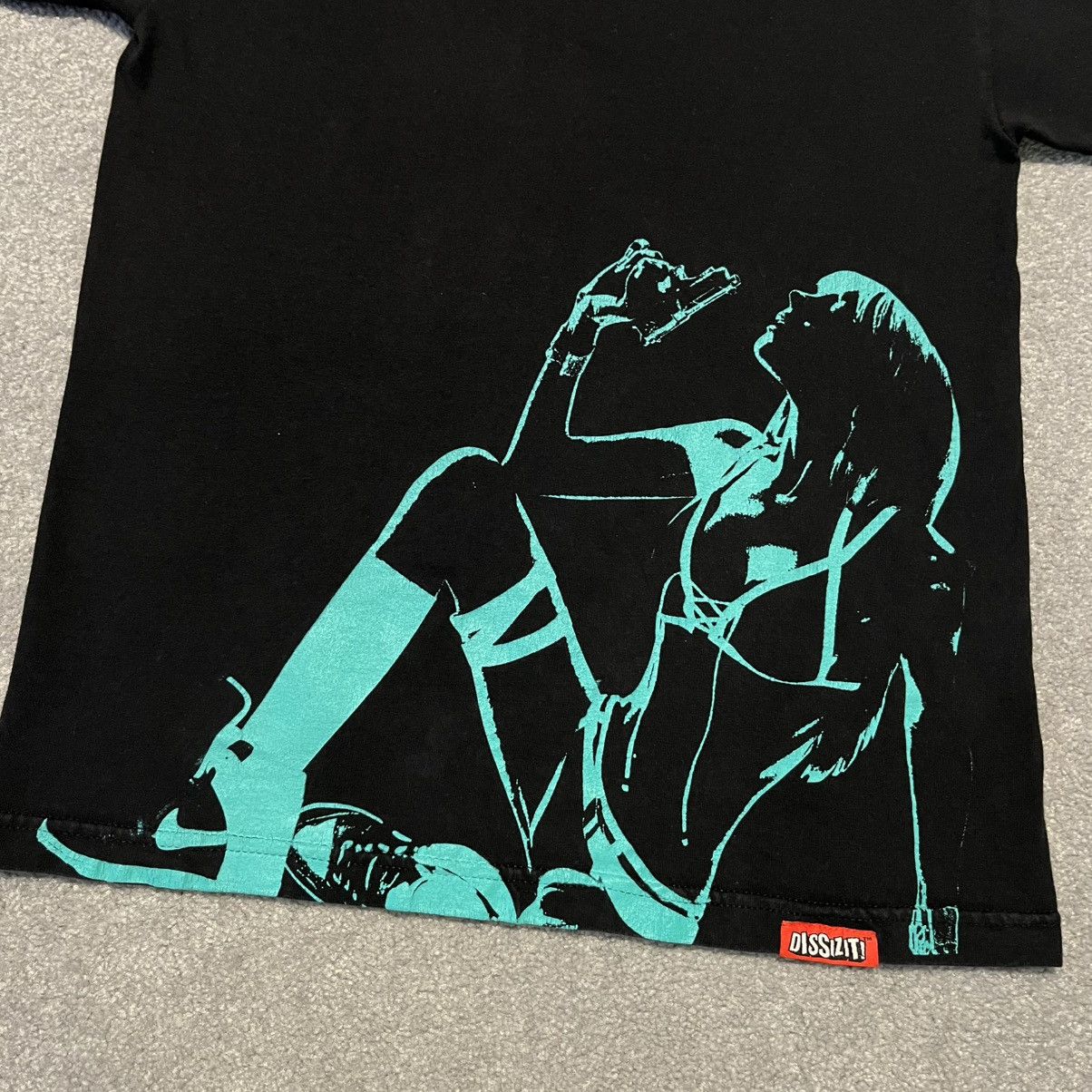 Dissizit × Vintage Vintage 2000s Dissizit Kicks Chicks & Pornoflix Graphic Tee Size US S / EU 44-46 / 1 - 3 Thumbnail