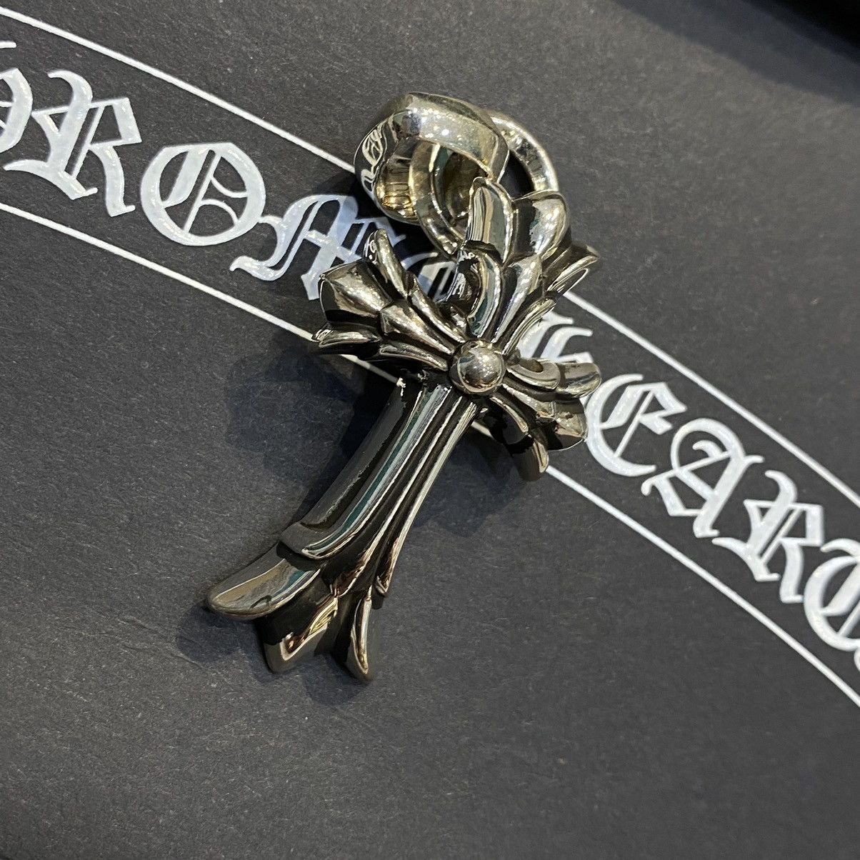 Chrome Hearts Chrome Hearts Attached Bale Cross Charm silver Size ONE SIZE - 1 Thumbnail