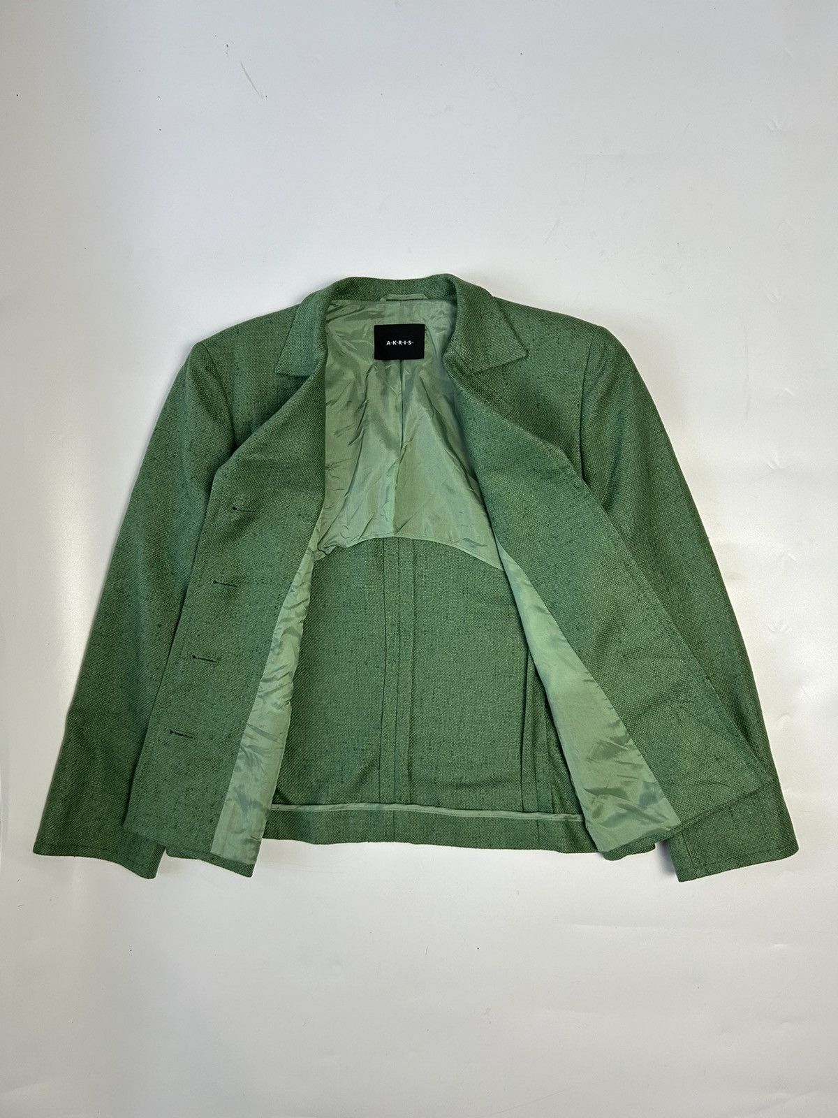 Akris AKRIS MADE IN ITALY WOOL BLAZER Size ONE SIZE - 2 Thumbnail
