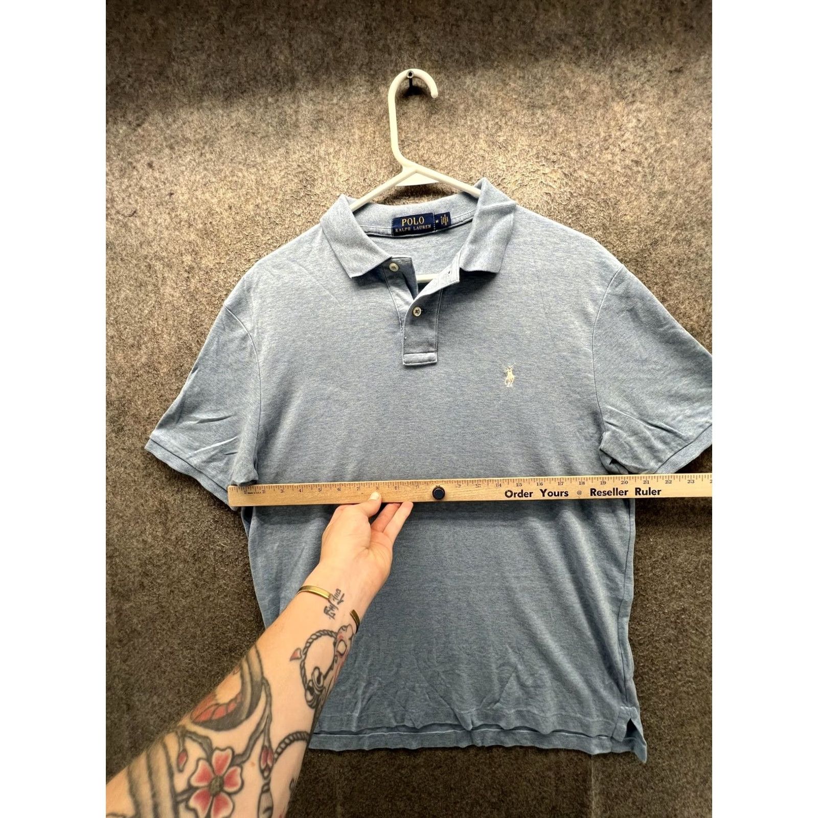 Polo Ralph Lauren Polo Ralph Lauren Polo Shirt Mens Medium Blue Pony Logo Short Sleeve Casual Size US M / EU 48-50 / 2 - 3 Thumbnail