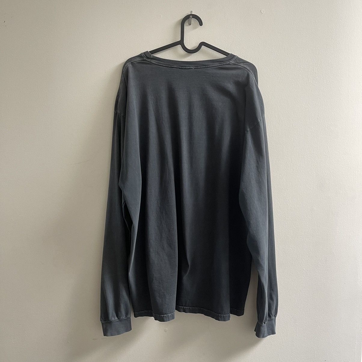 Pleasures Pleasures Blue-Grey Longsleeve Oversized Shirt Size US XL / EU 56 / 4 - 3 Thumbnail