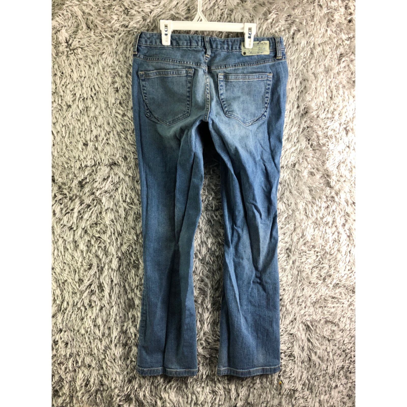 Converse Converse One Star Jeans Size 8 Mid Rise Medium Wash Blue Denim Straight Women's Regular Pants Size 30" / US 8 / IT 44 - 5 Thumbnail