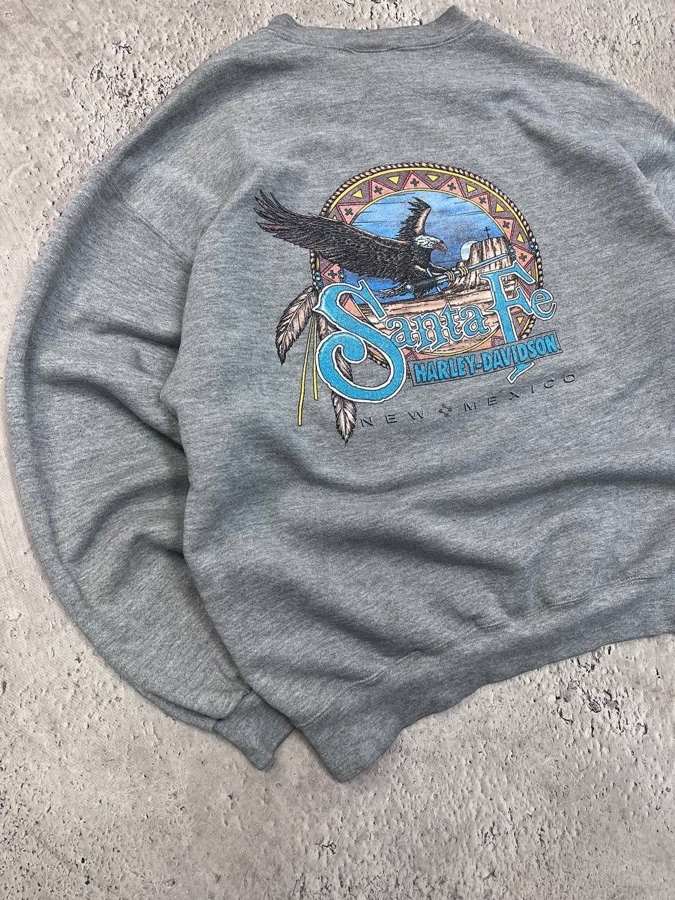 Harley Davidson × Vintage Crazy Vintage 90s Harley Davidson Sweatshirt Heavyweight Size US L / EU 52-54 / 3 - 9 Thumbnail