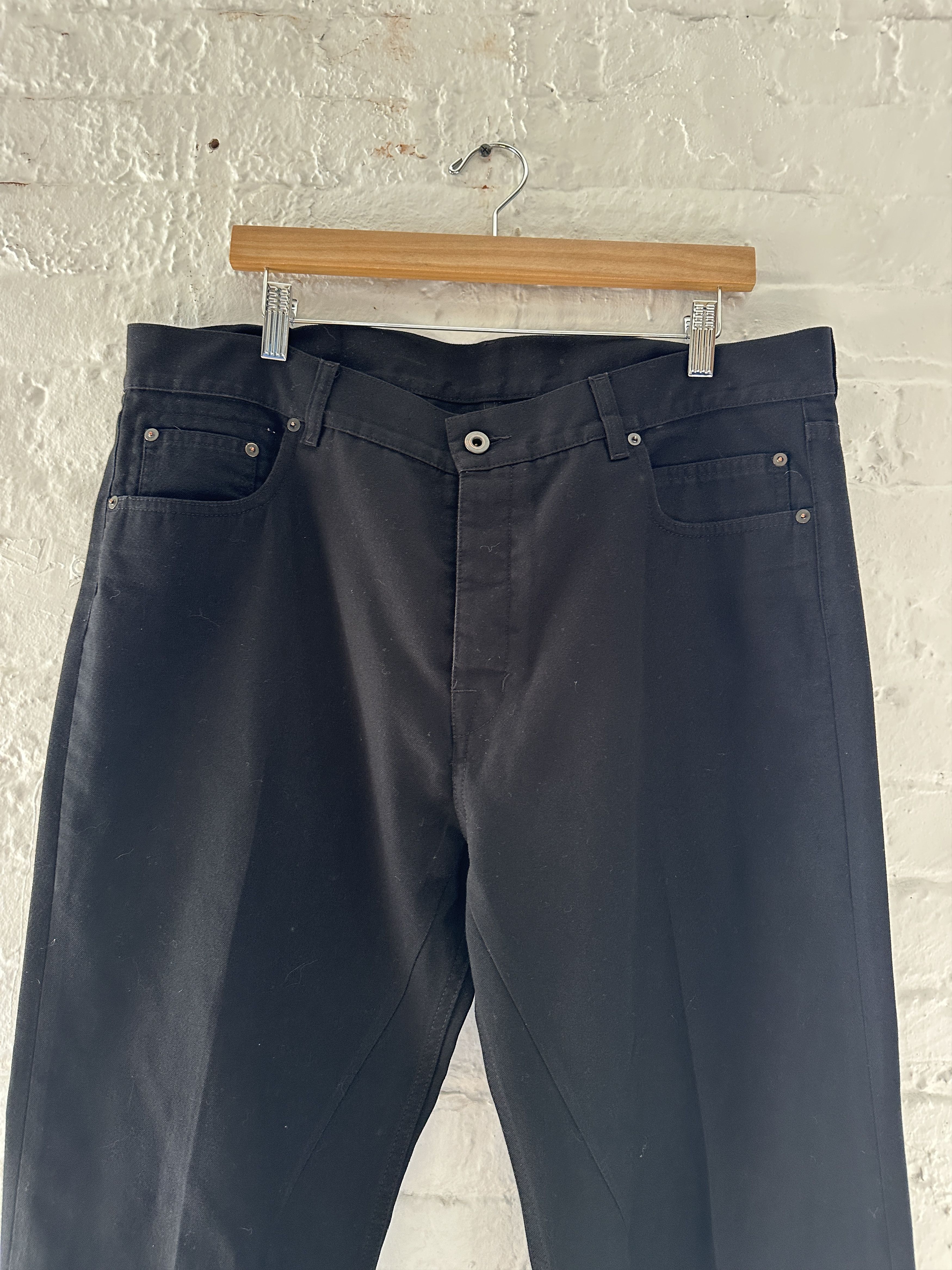 Rick Owens Rick Owens Straight Leg Trousers Size US 38 / EU 54 - 2 Thumbnail