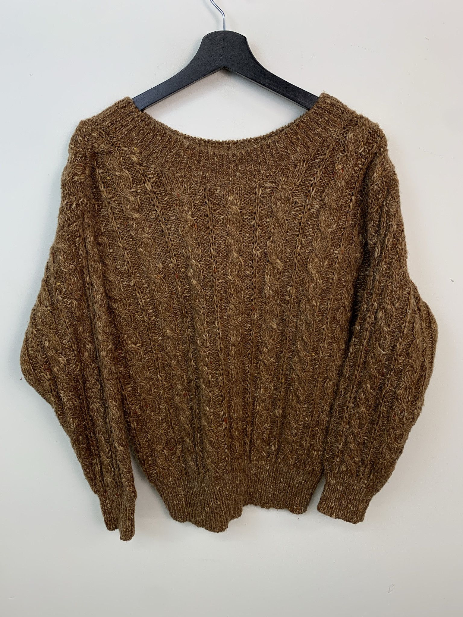 Other Vintage Sweater 1990s Knit Liz Claiborne Mohair Cableknit Burnt Orange Knit Sweater Size S Size US S / EU 44-46 / 1 - 1 Thumbnail