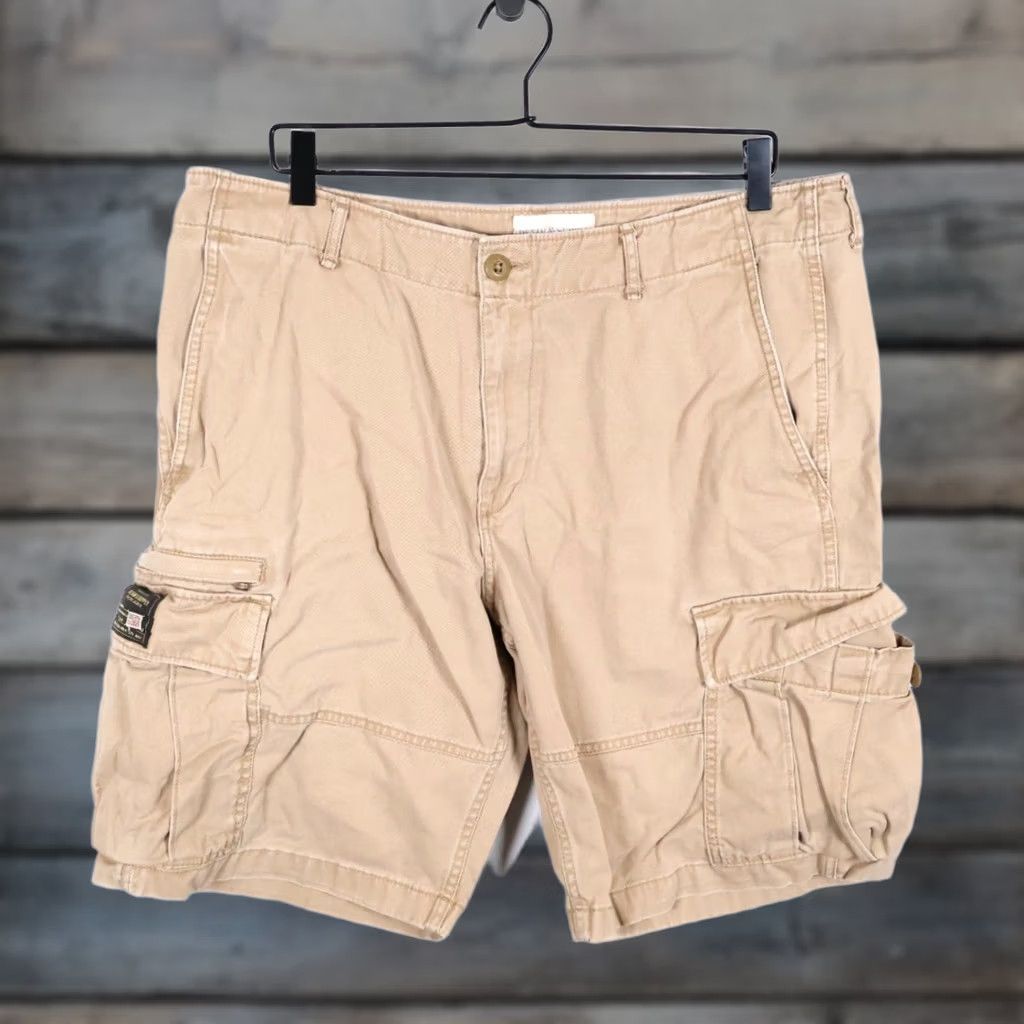 Vintage VINTAGE Denim & Supply Ralph Lauren Cargo Shorts Mens 38 Beige Fatigues Military VTG Size US 38 / EU 54 - 1 Thumbnail