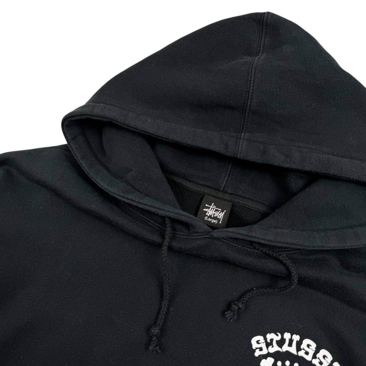 Stussy Vintage 2000s Stussy NYLTLA Skull Pullover Hoodie - Large Size US L / EU 52-54 / 3 - 5 Thumbnail