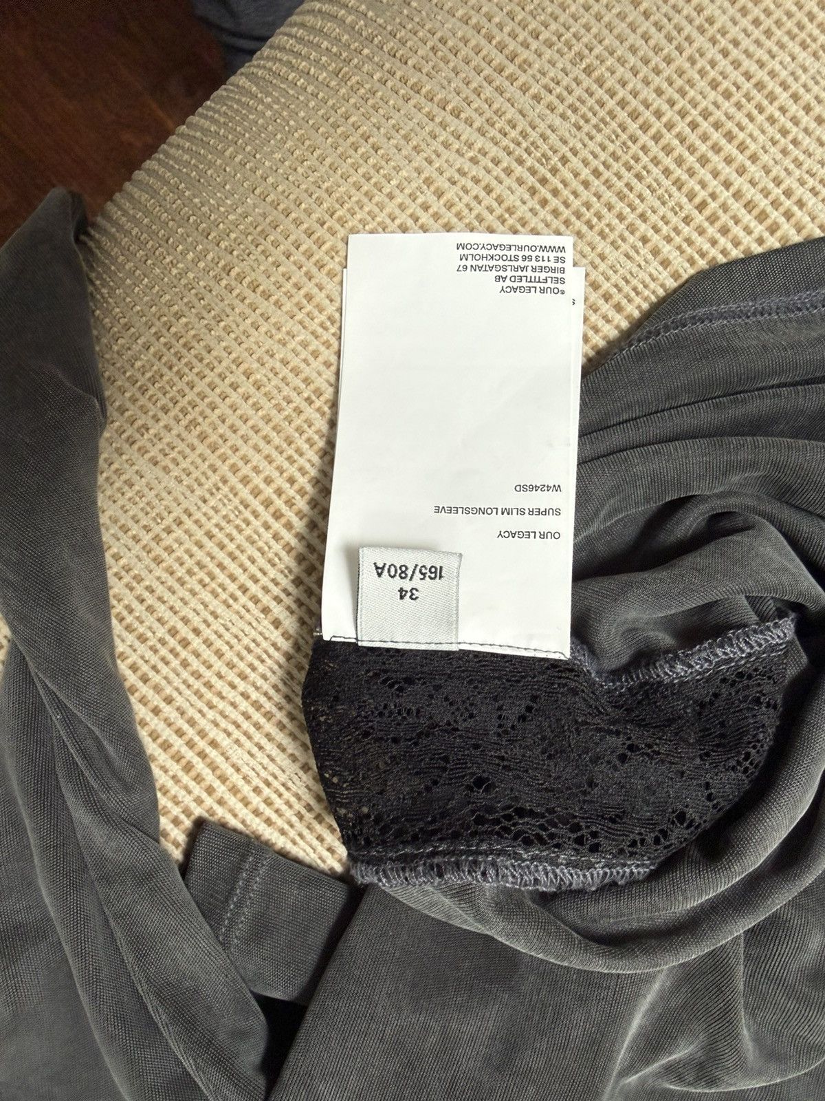 Other Our Legacy lace trimmed t-shirt Size XS / US 0-2 / IT 36-38 - 6 Thumbnail