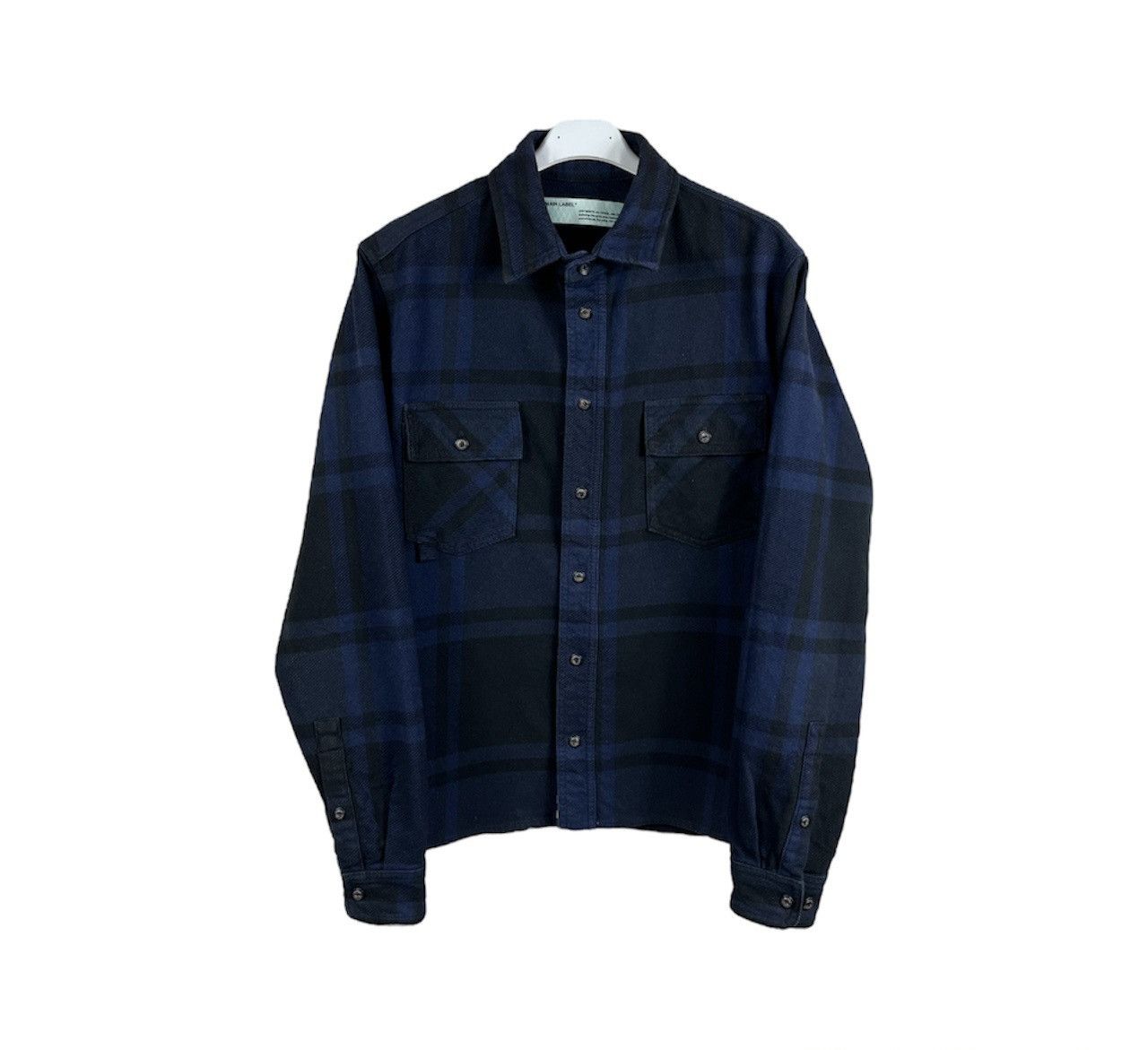 Off-White Off-White Virgil Abloh flannel shirt jacket arrows pink logo Size US S / EU 44-46 / 1 - 2 Thumbnail
