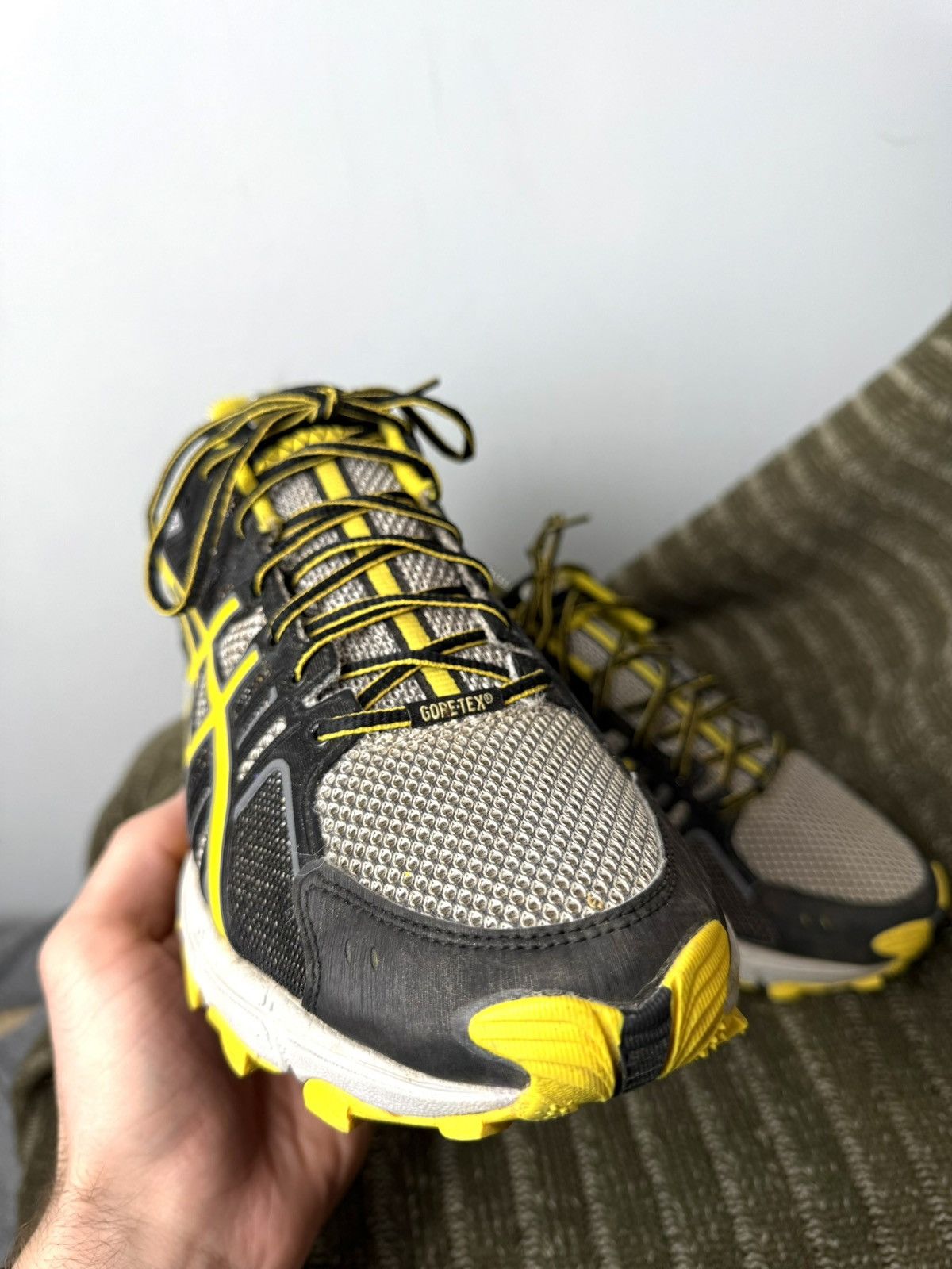 Asics Rare! Asics Gel Fuji Trabuco Gore tex Sneakers Kiko Size US 9.5 / EU 42-43 - 12 Thumbnail