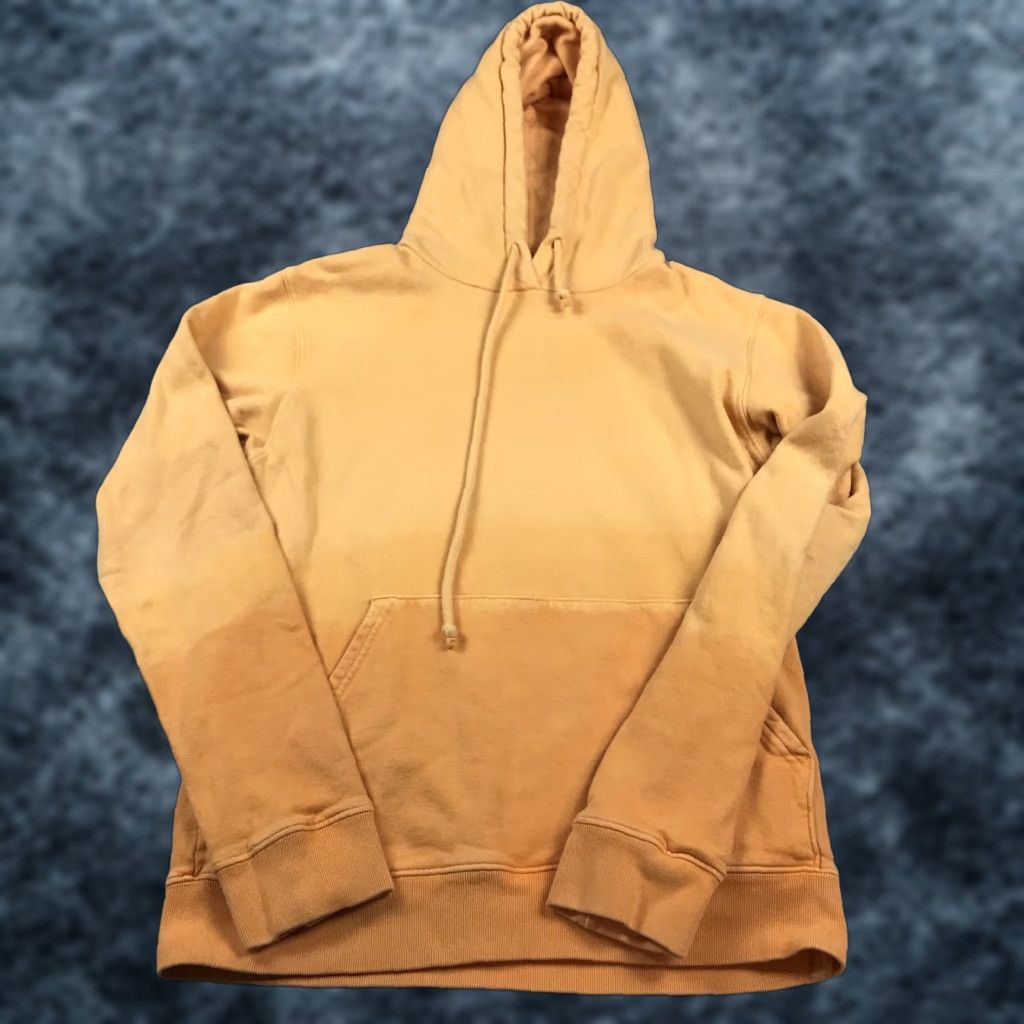Outerknown Outerknown Hoodie Mens XS Orange Organic Cotton Heavy Pullover Sweatshirt Size US XS / EU 42 / 0 - 1 Thumbnail