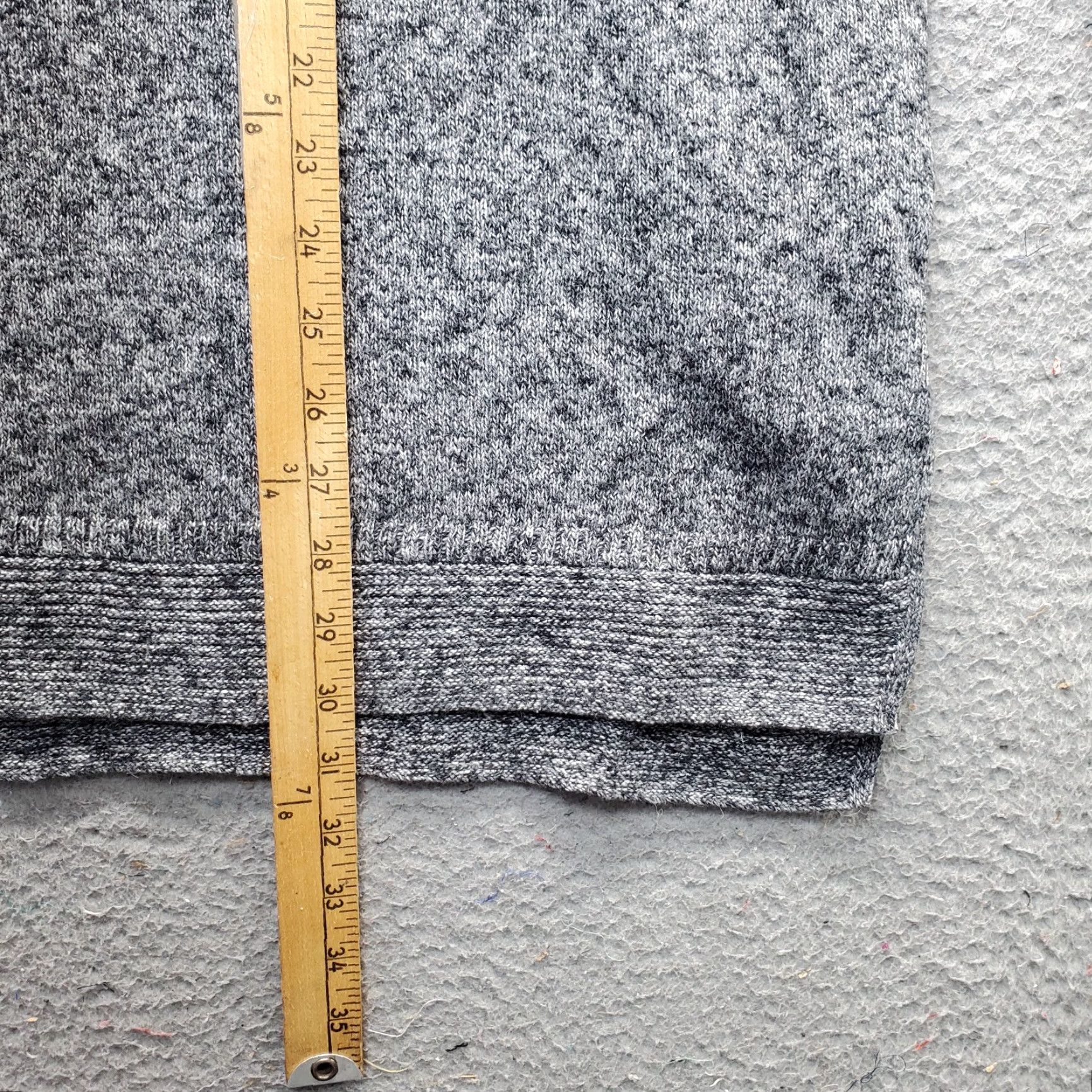 Old Navy Old Navy Sweater Womens XL Gray Knit Raglan Sleeve Crew Neck Side Slit Pullover Size XL / US 12-14 / IT 48-50 - 3 Thumbnail