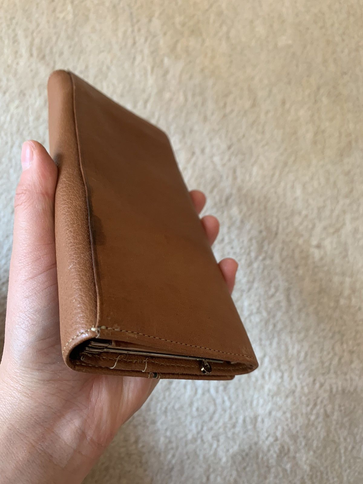 Designer × Other × Vintage Vintage 80s Designer Wallet Italian Leather (from Italy) Size ONE SIZE - 6 Thumbnail