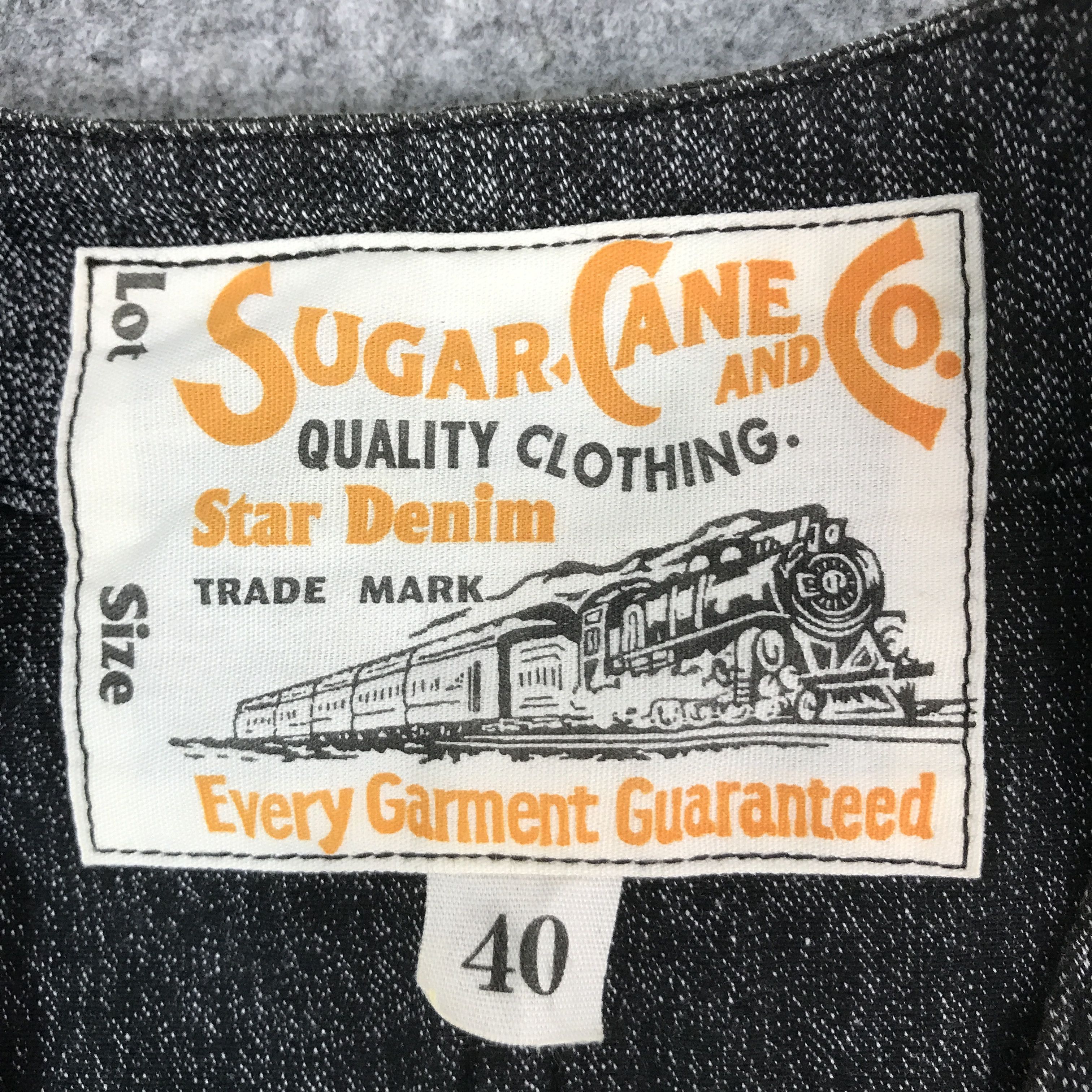 Sugar Cane Sugar Cane Denim Button Vest K68B12 Size US L / EU 52-54 / 3 - 8 Thumbnail
