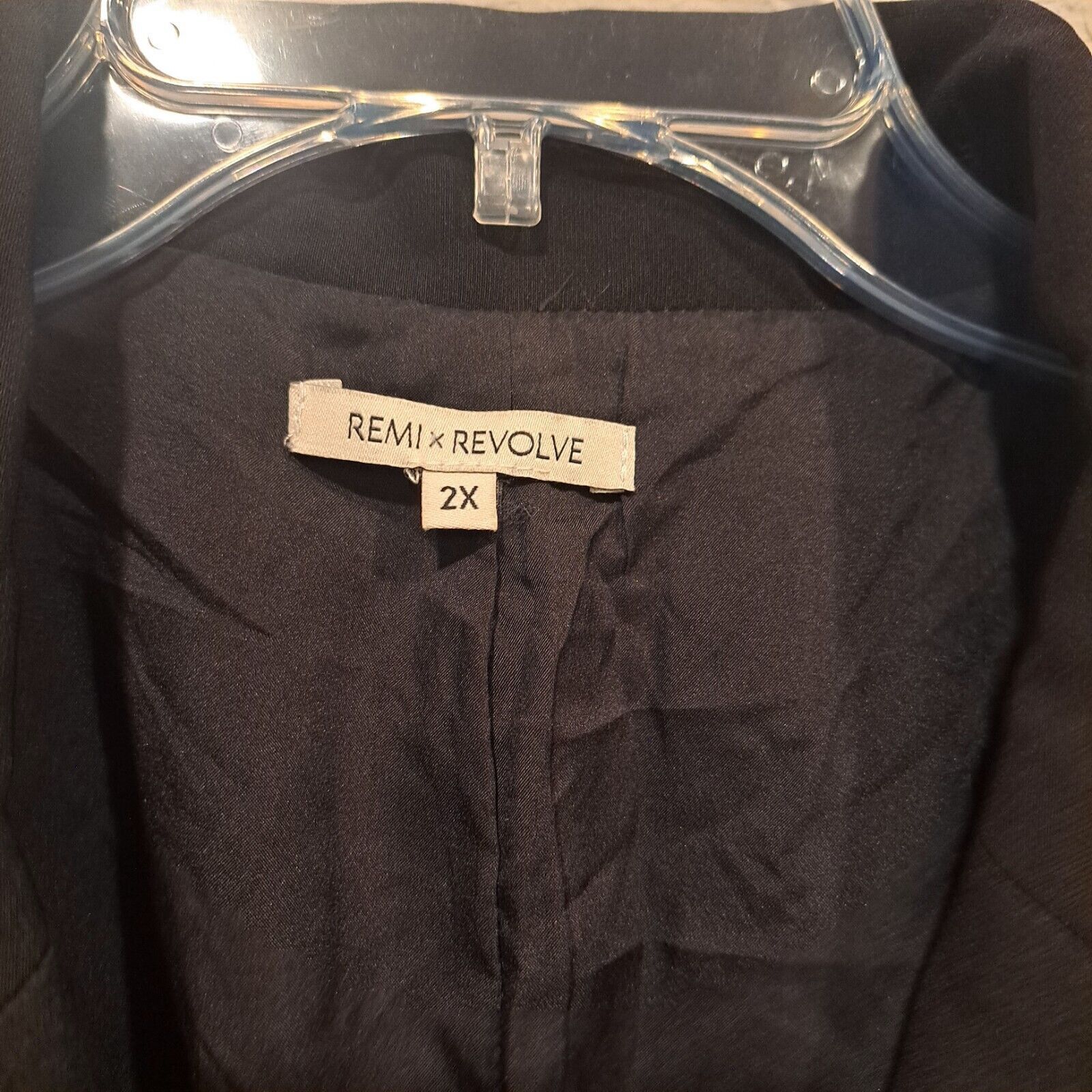 REVOLVE REMI X REVOLVE - Meghan Style Blazer Dress Size 2X NWT Black Size XXL / US 16-18 / IT 52-54 - 7 Thumbnail
