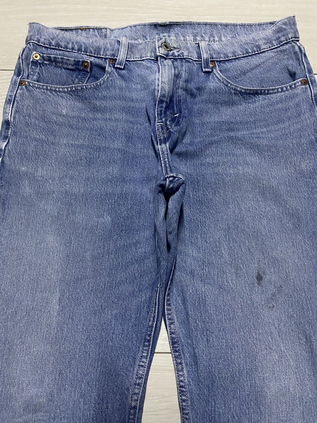 Levi's Vintage Levis 502 Y2K Carpenter Faded Wash Taperred Leg Jean Size US 32 / EU 48 - 3 Thumbnail