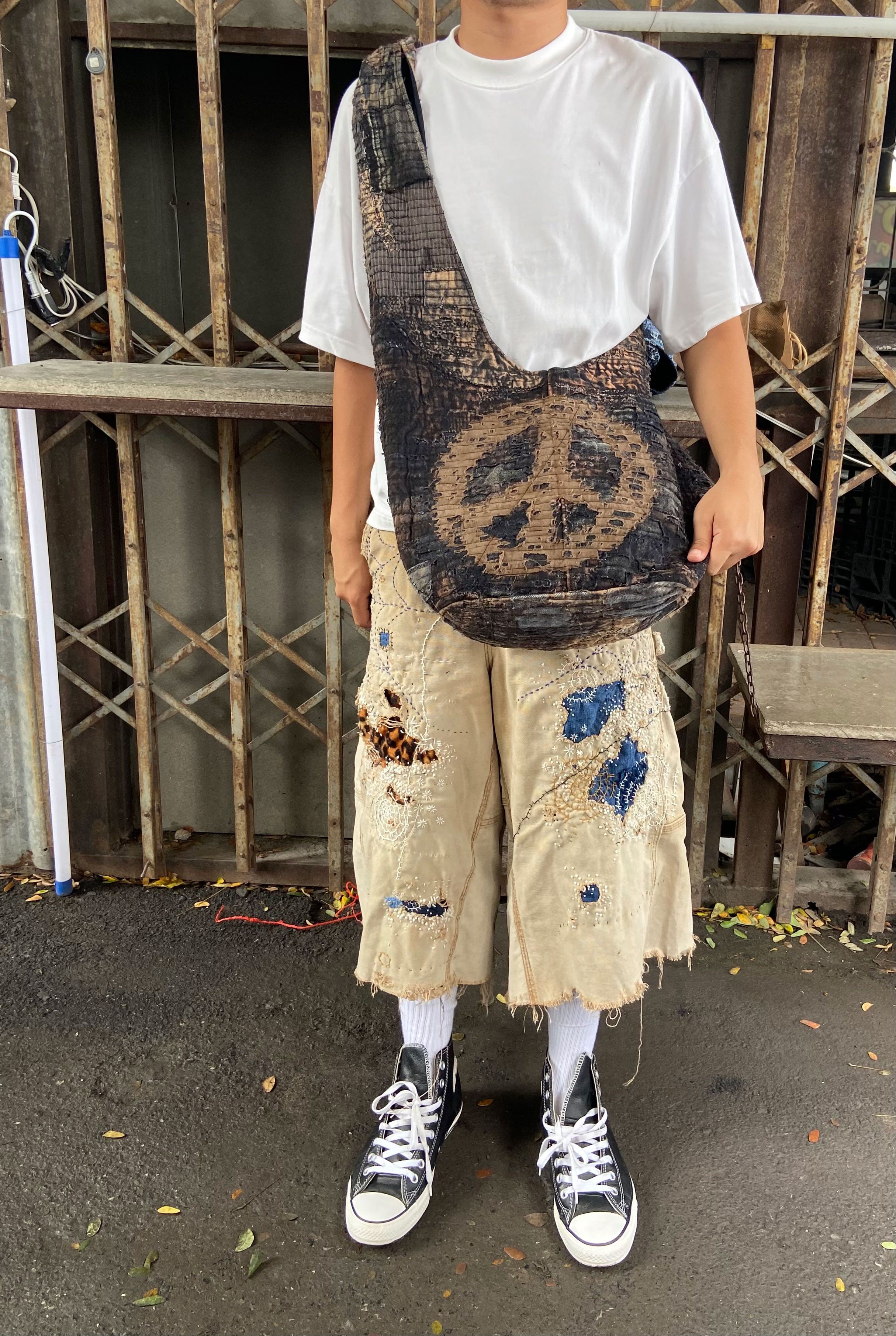 Japanese Brand BORO Damaged Tsuno Bag Size ONE SIZE - 10 Thumbnail