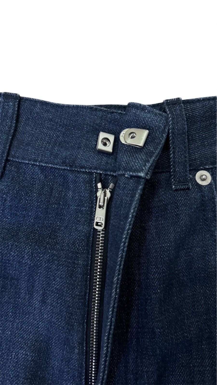 Dior Christian Dior wide leg denim pants Size 26" / US 2 / IT 38 - 5 Thumbnail