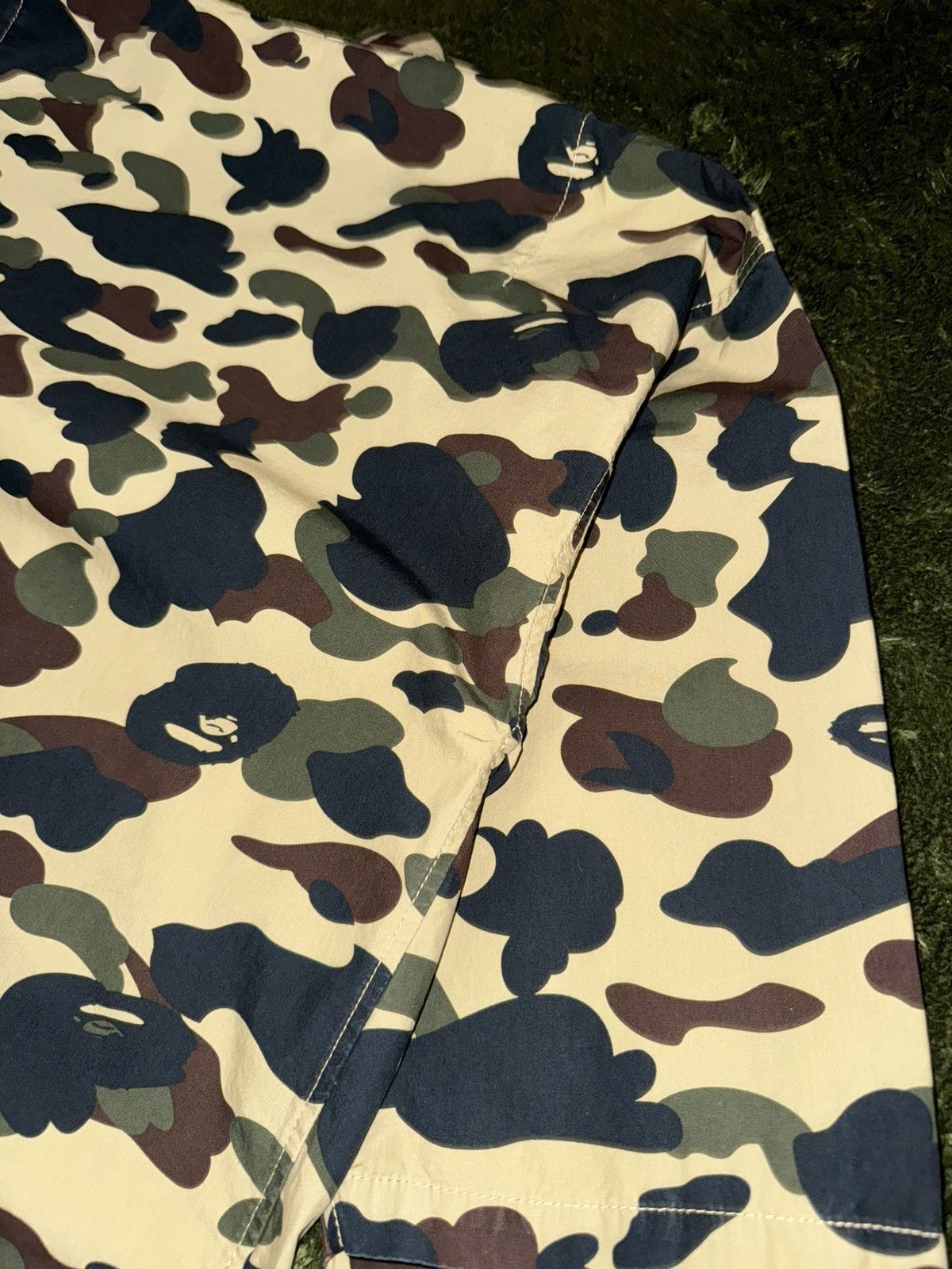 Bape [L] BAPE 1st Camo Kimono Shirt Jacket Size US L / EU 52-54 / 3 - 12 Thumbnail